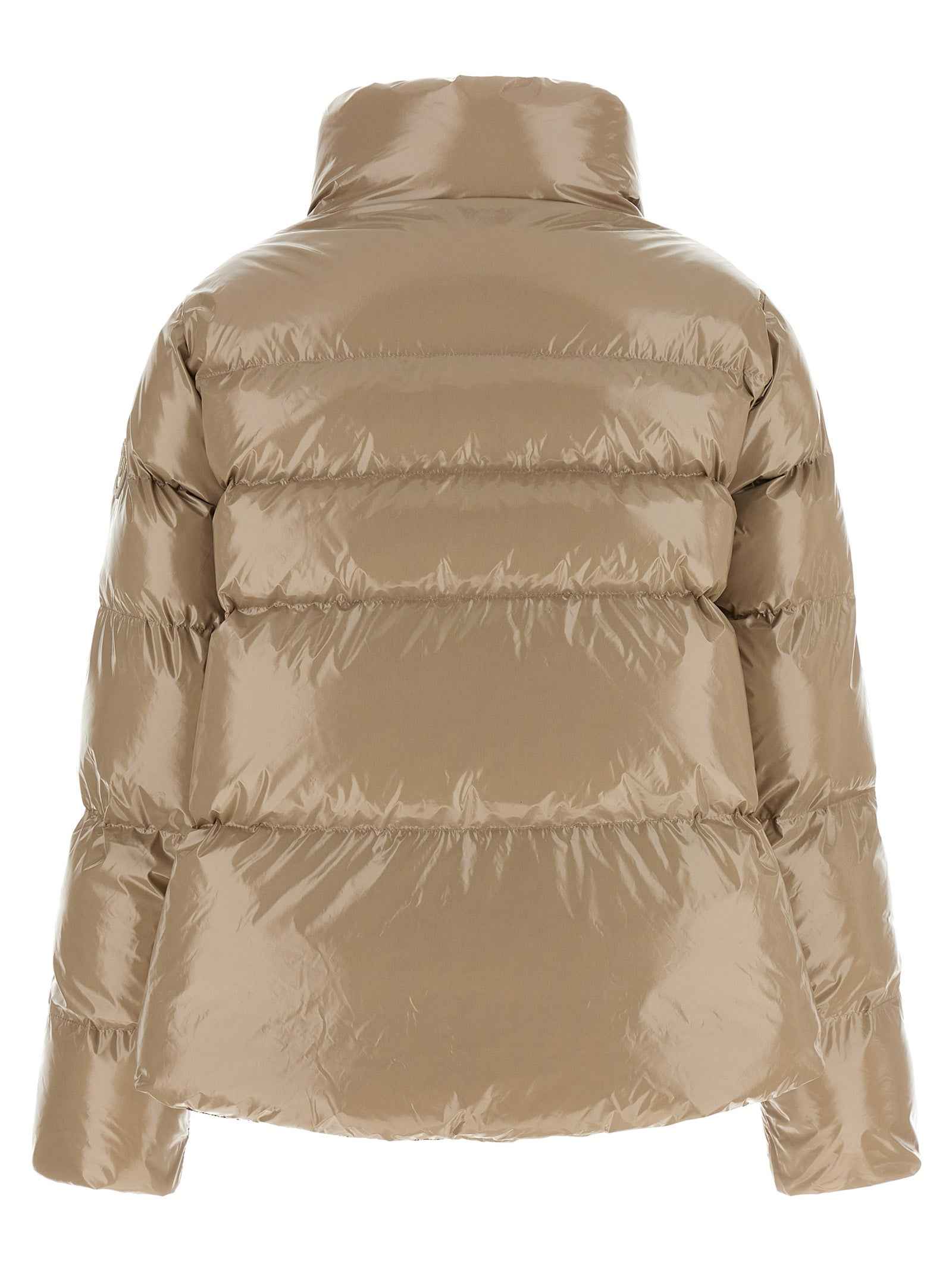 PINKO Beige Polyamide Full-Length Jacket