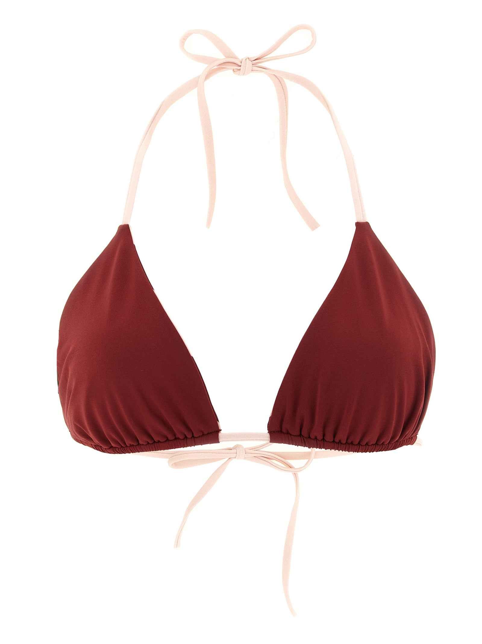 Fendi Bordeaux Polyester Bikini