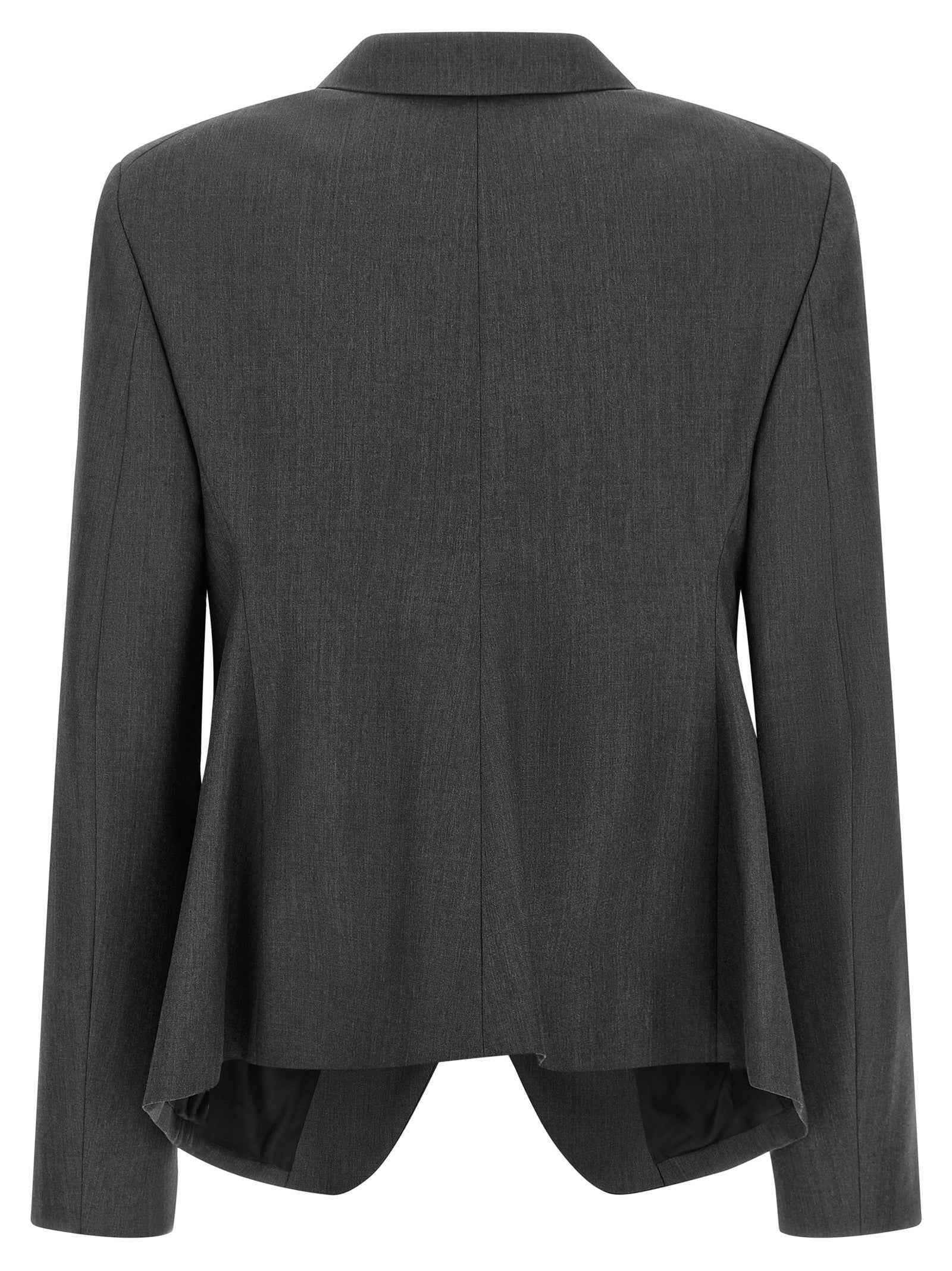 Jil Sander Gray Wool Blazer