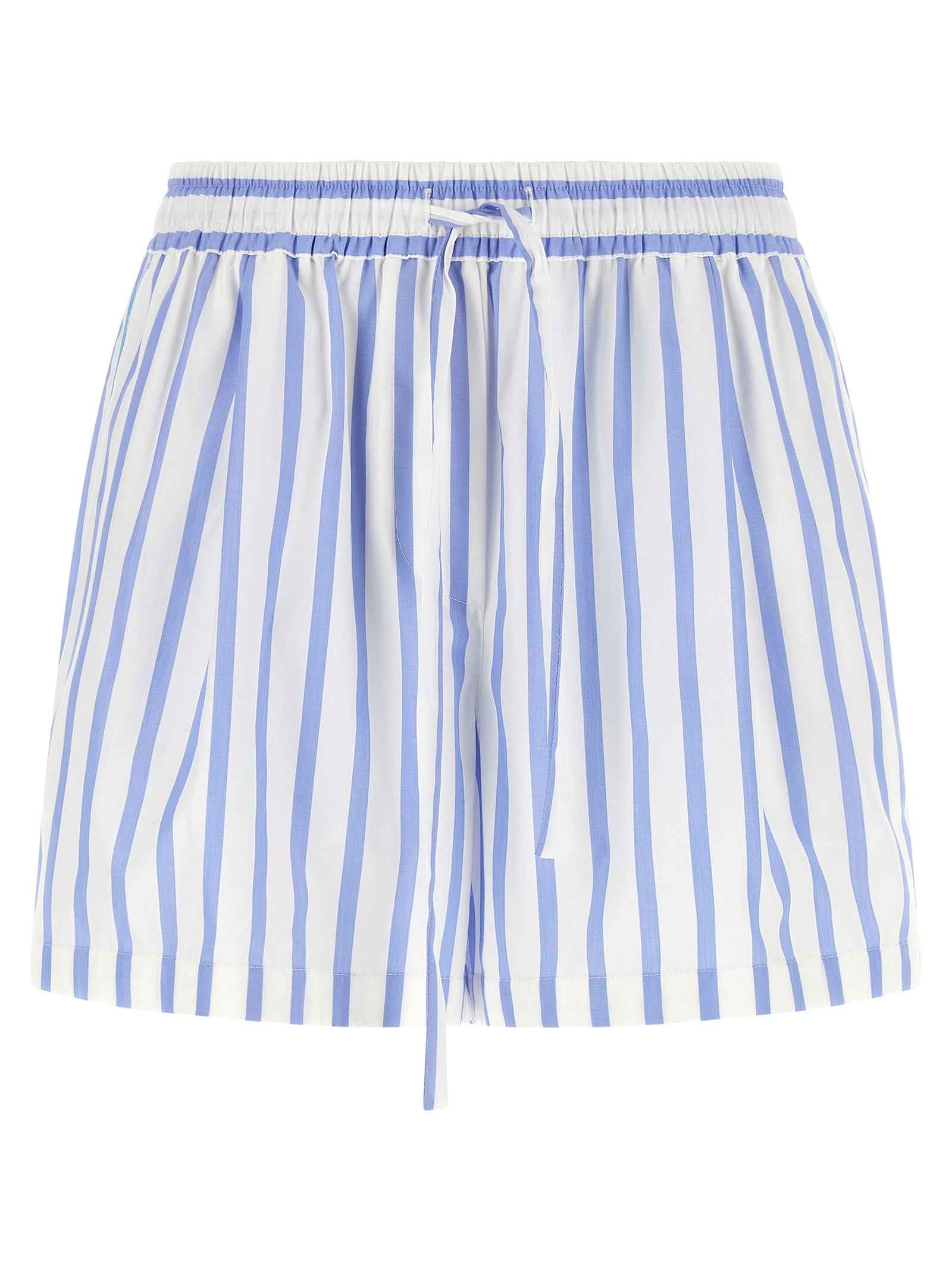 Dolce & Gabbana Blue Cotton Bermuda Shorts