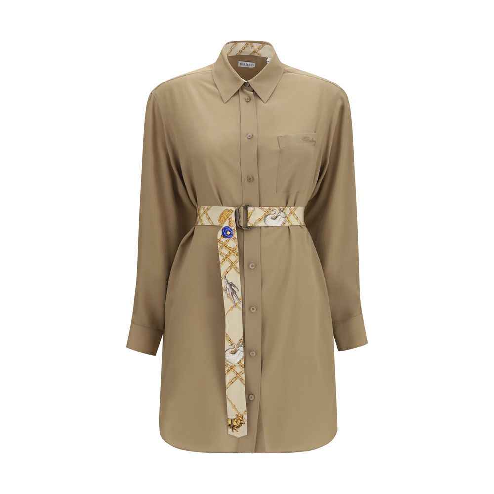 Burberry Beige Silk Casual Dress