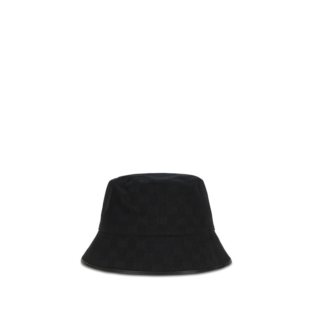 Gucci Black Polyester Bucket Hat