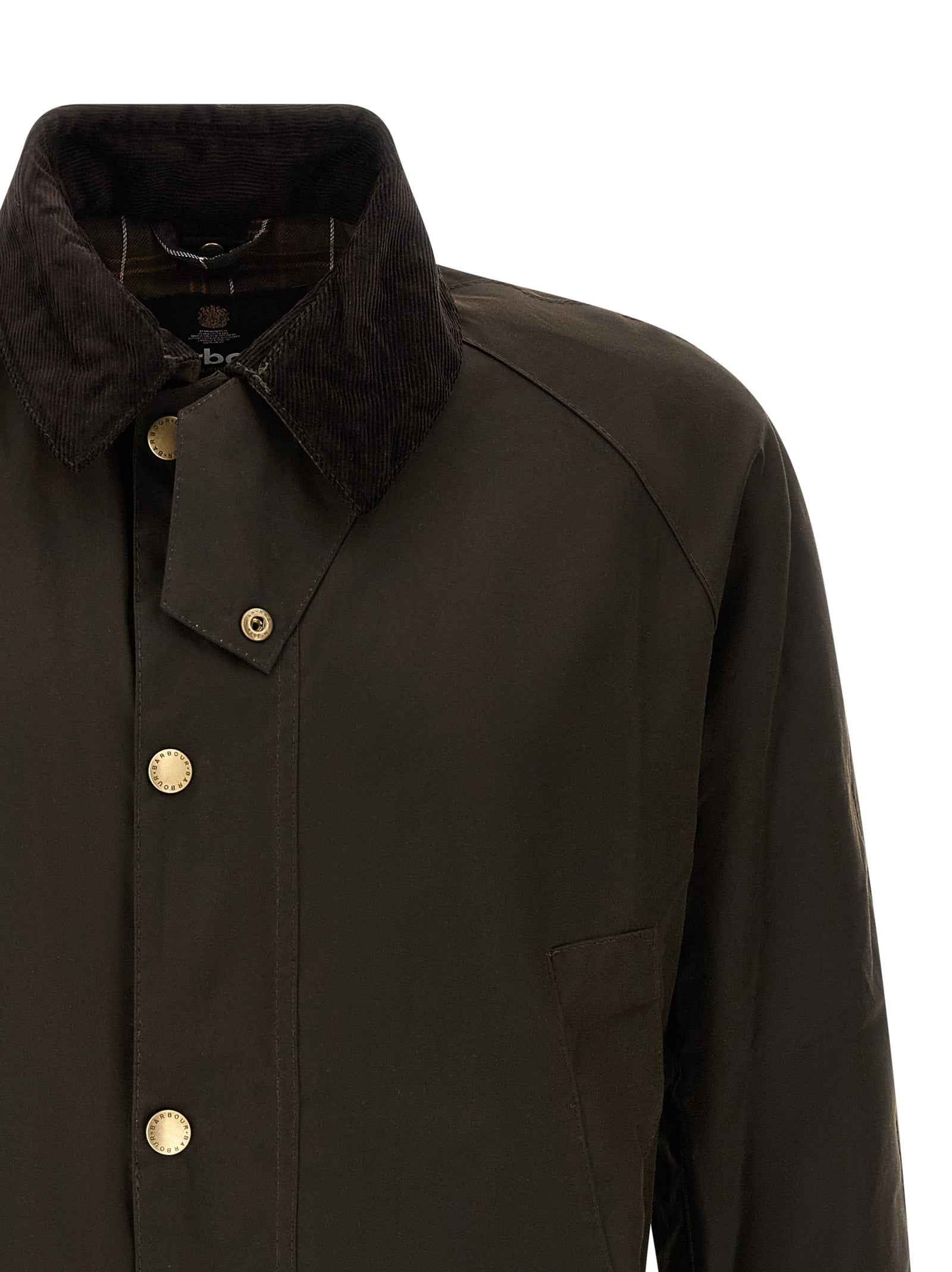 Barbour Brown Cotton Jacket