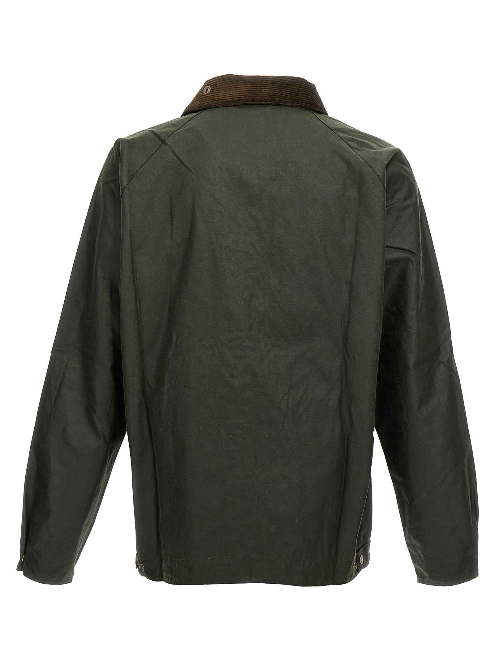 Barbour Bicolor Cotton Full-Length Jacket