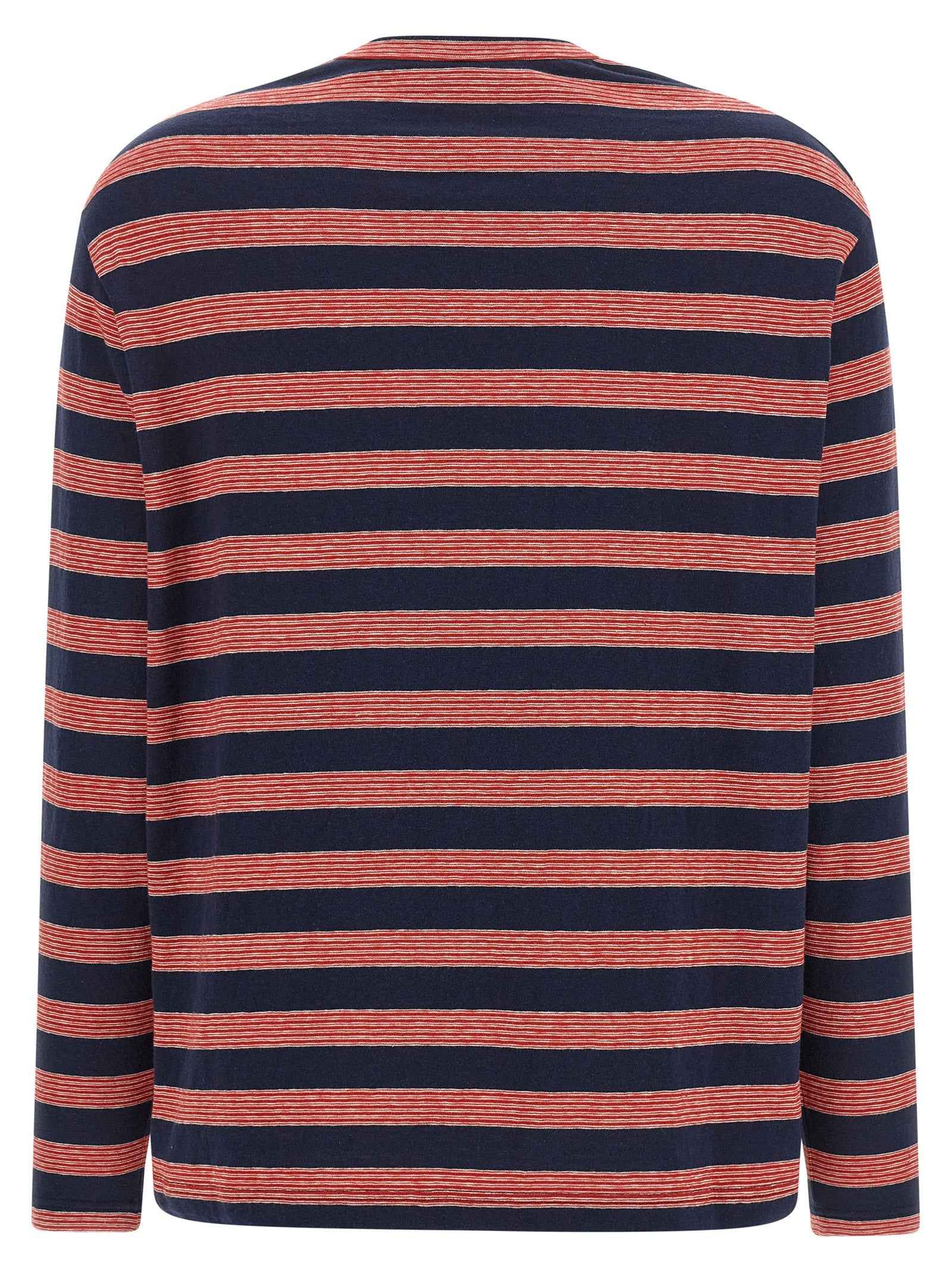 Jil Sander Multicolor Cotton Long Sleeve T-Shirt