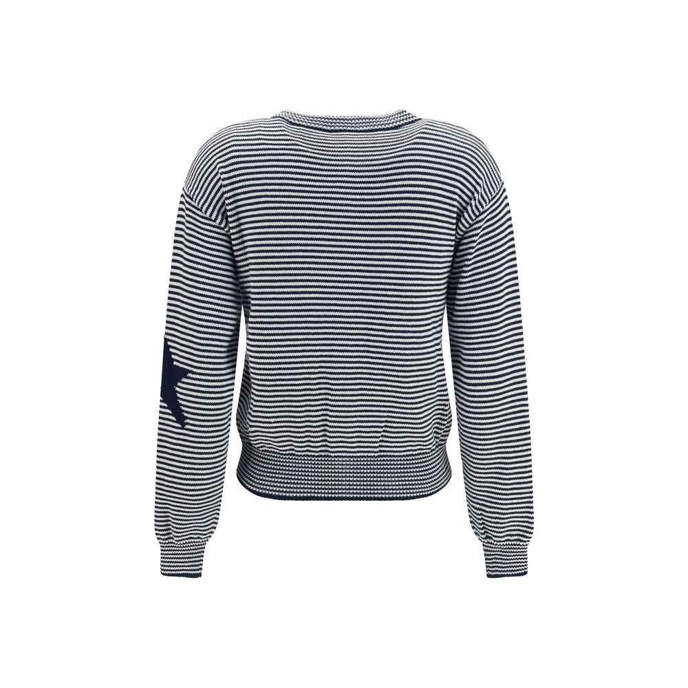 Max Mara Blue Cotton Cardigan