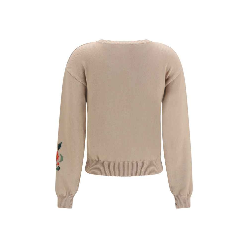 Max Mara Beige Cotton Cardigan