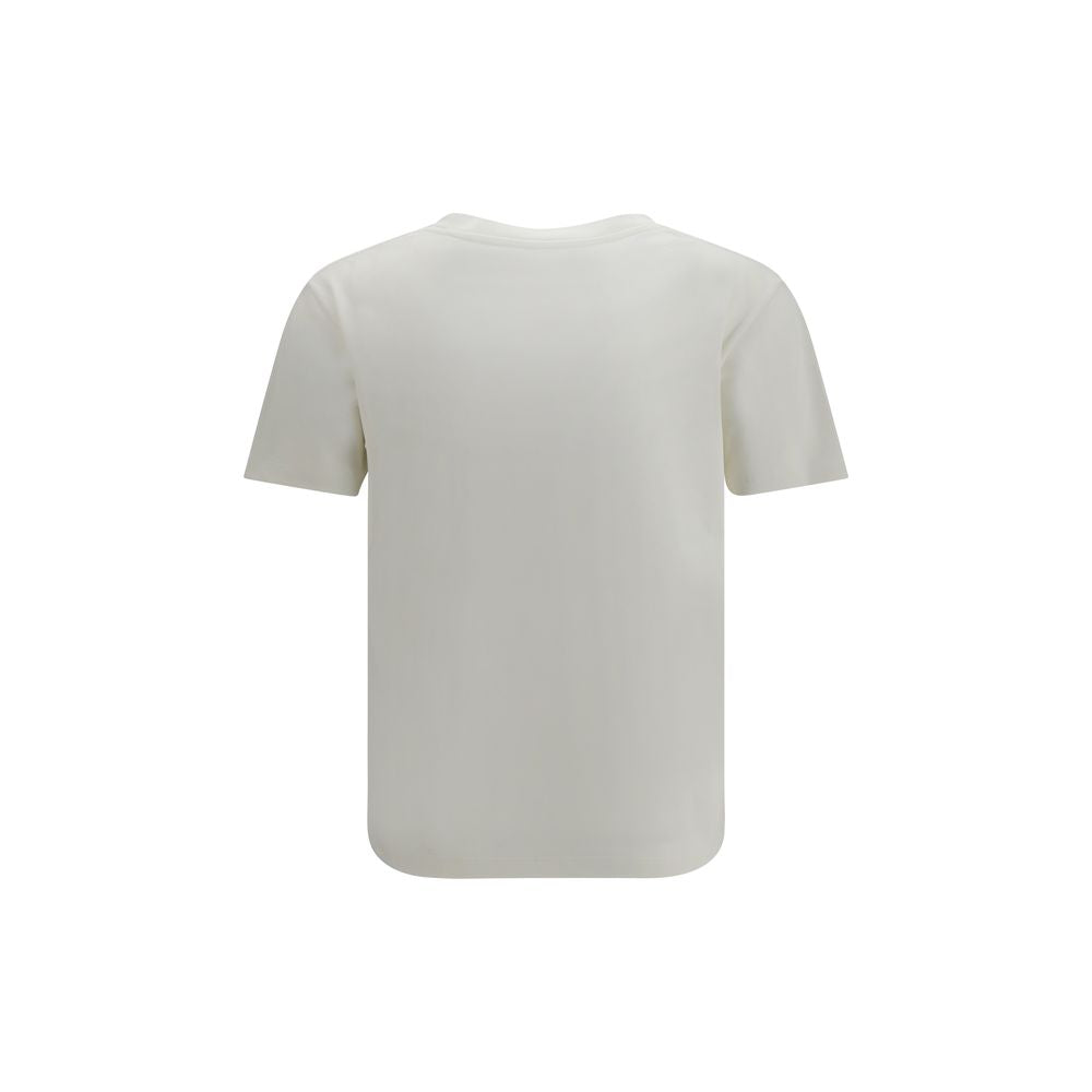 Saint Laurent White Cotton T-Shirt