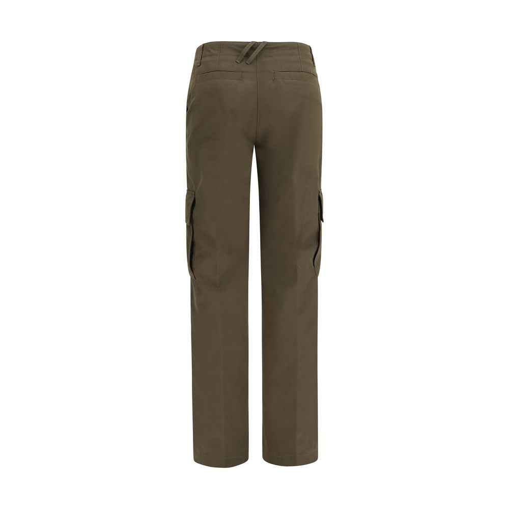 Burberry Bicolor Cotton Cargo Pants