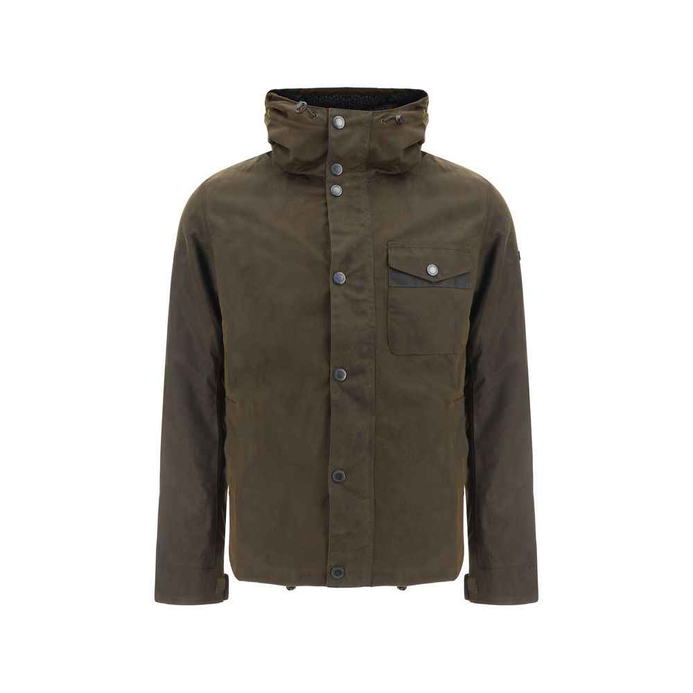Barbour Bicolor Cotton Shell Jacket