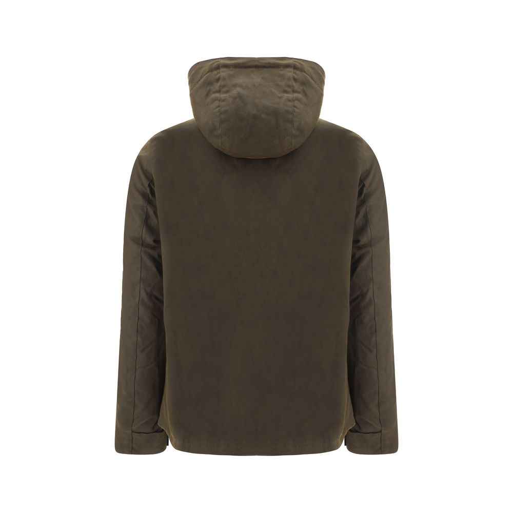 Barbour Bicolor Cotton Shell Jacket