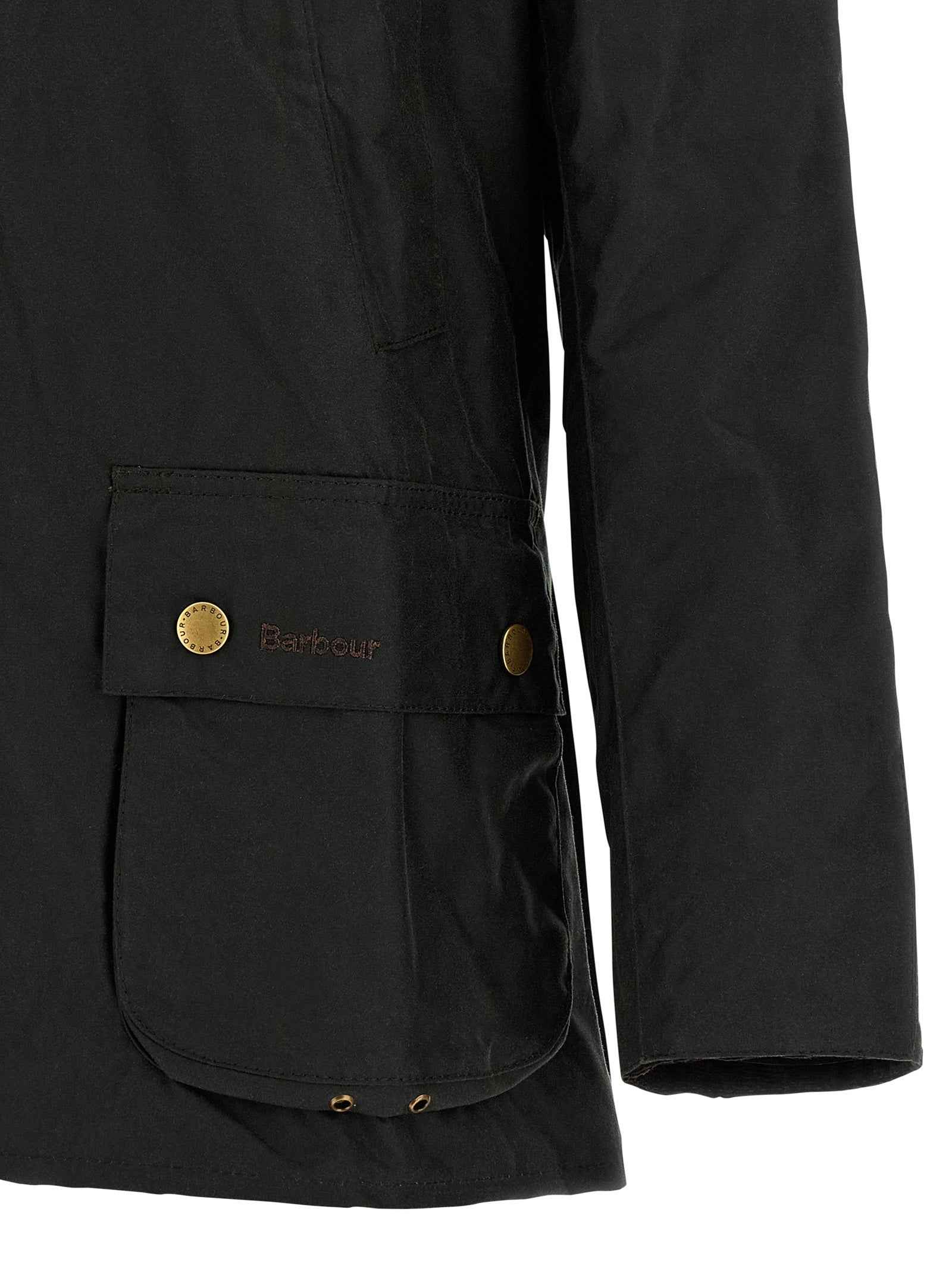 Barbour Bicolor Cotton Shell Jacket