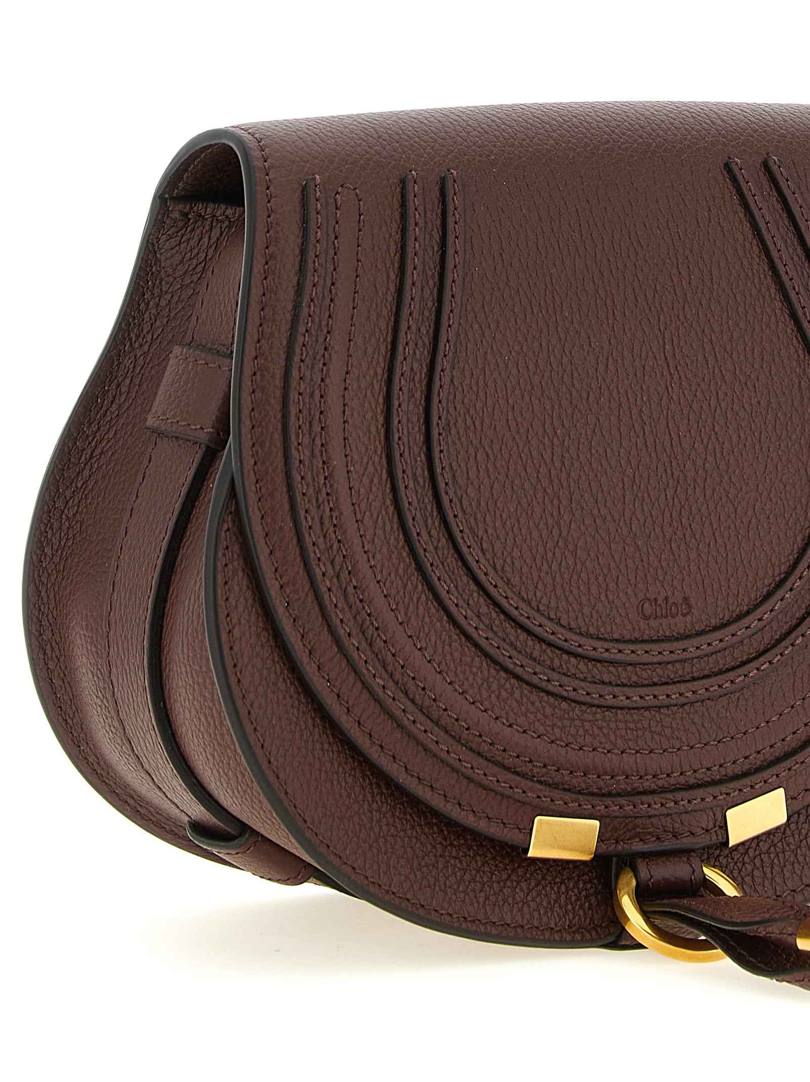 Chloé Brown Calfskin Crossbody Bag
