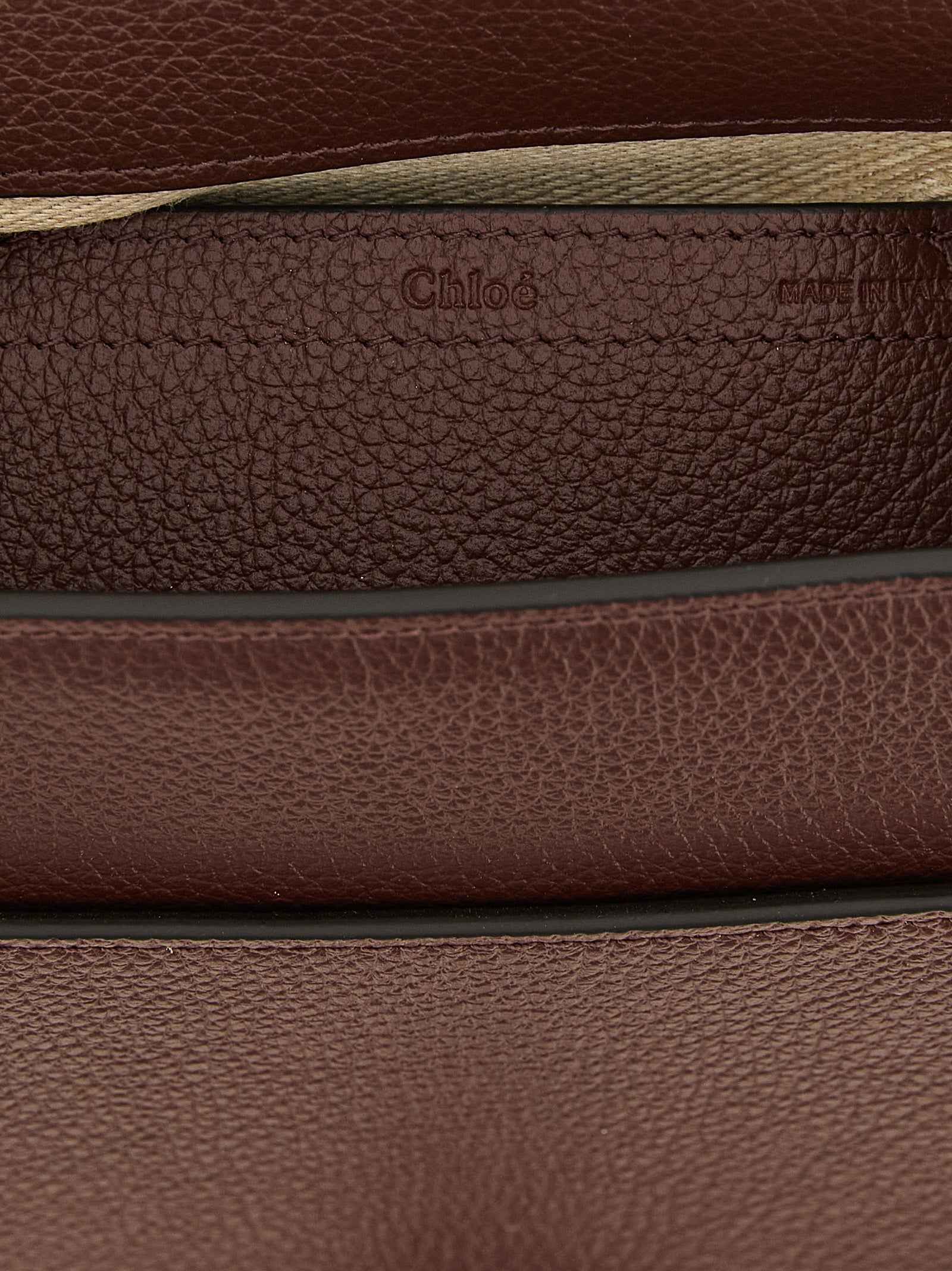 Chloé Brown Calfskin Crossbody Bag