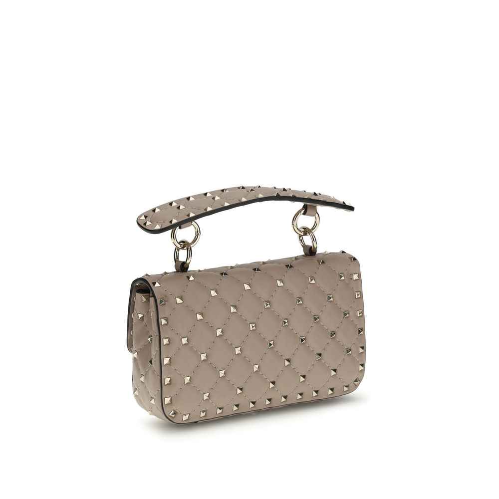 Valentino Garavani Pink Calf Leather Bos Taurus Handbag