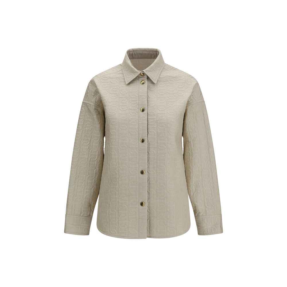 Moncler Beige Polyamide Full-Length Jacket