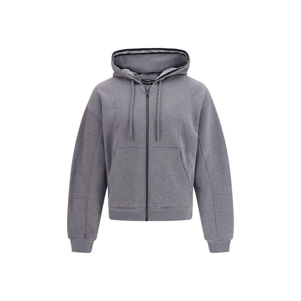 Dolce & Gabbana Gray Cotton Sweatshirt