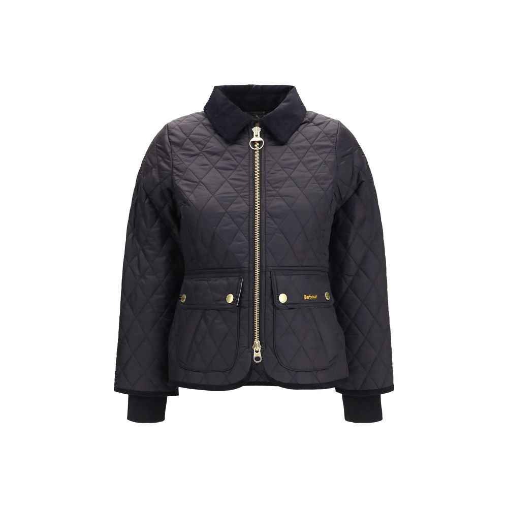 Barbour Black Polyamide Full-Length Jacket