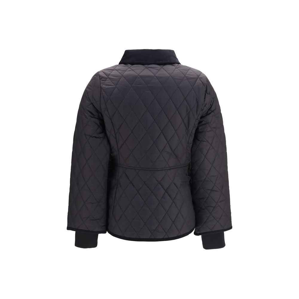 Barbour Black Polyamide Full-Length Jacket