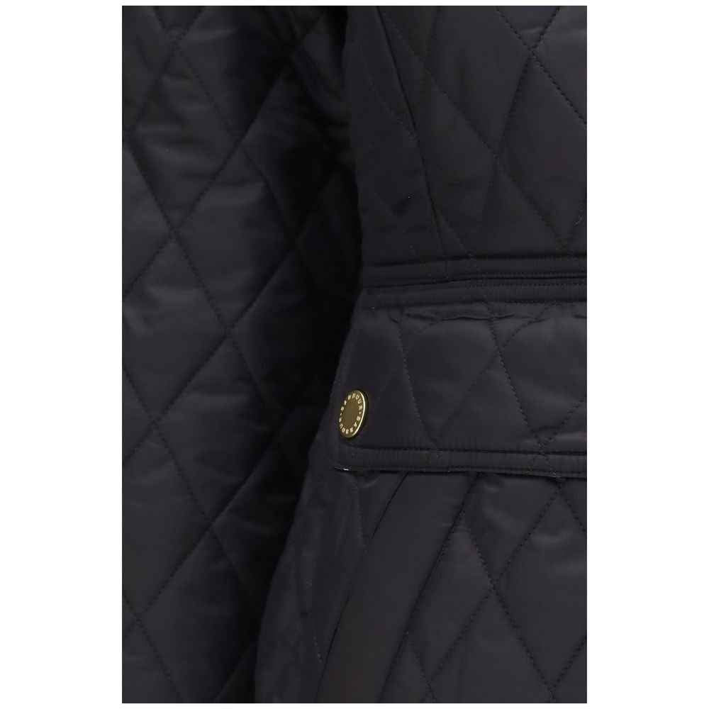 Barbour Black Polyamide Full-Length Jacket