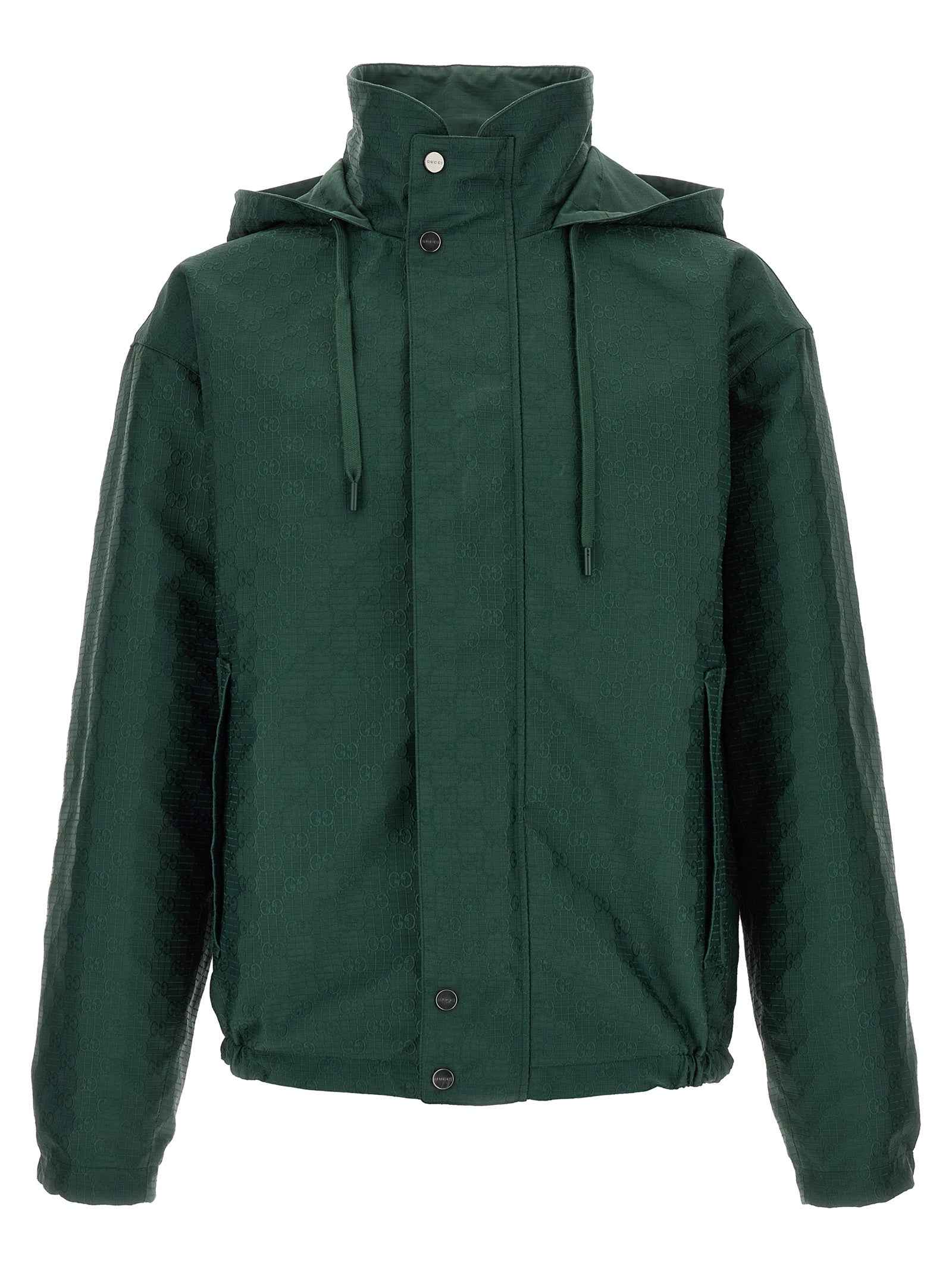 Gucci Bicolor Cotton Shell Jacket