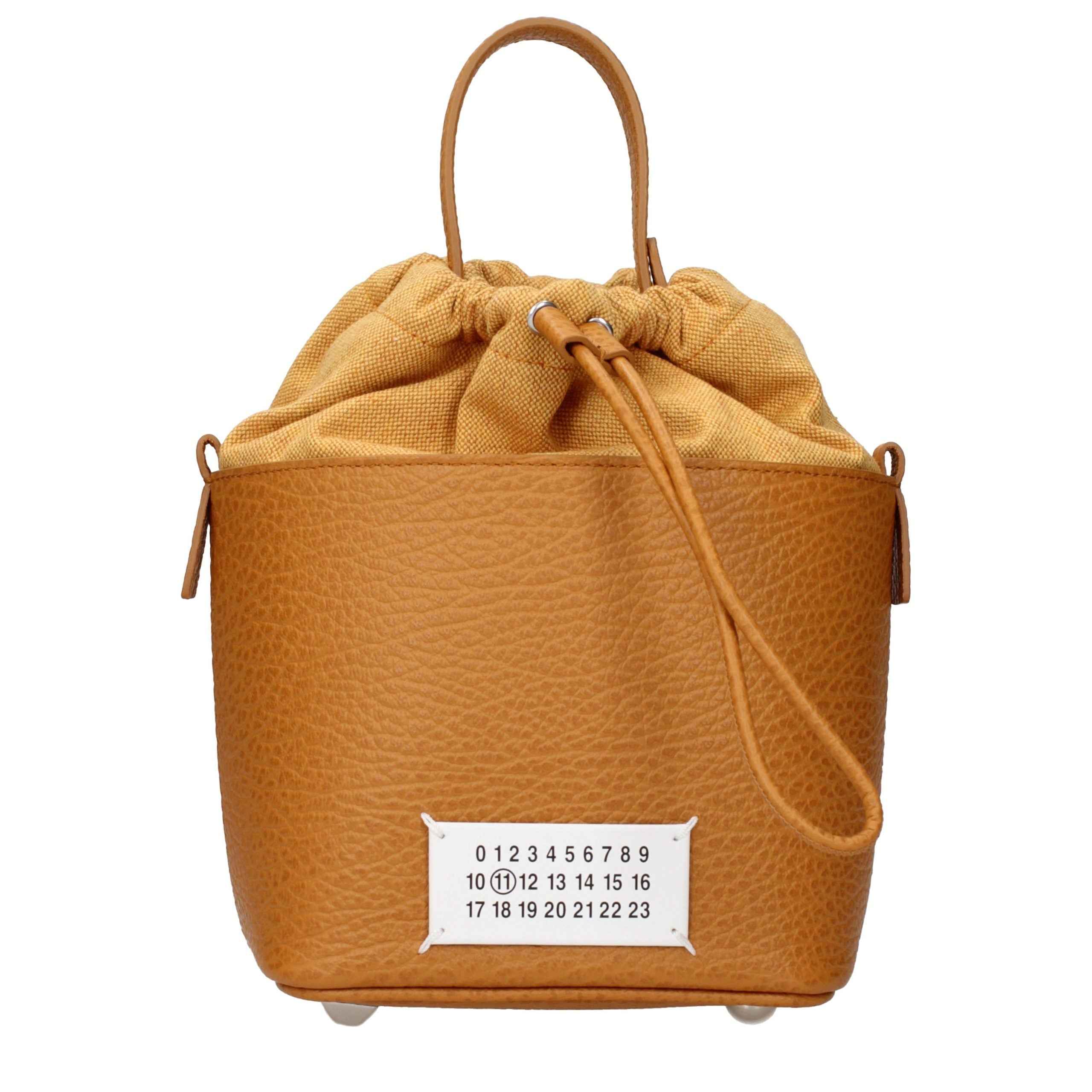 Maison Margiela Brown Leather Handbag