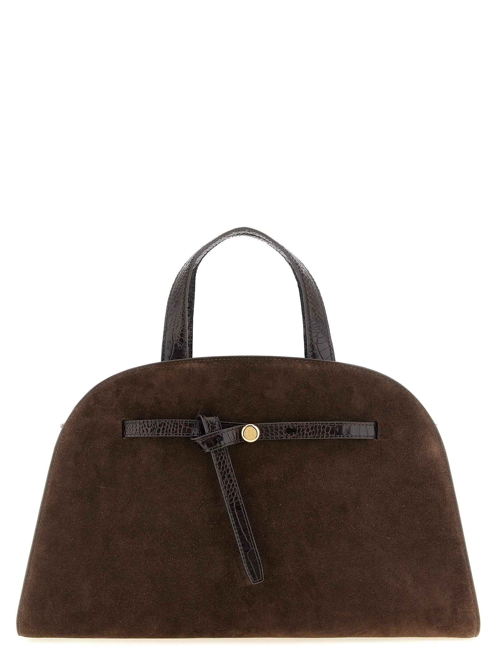 Tory Burch Brown Bovine Leather Crossbody Bag