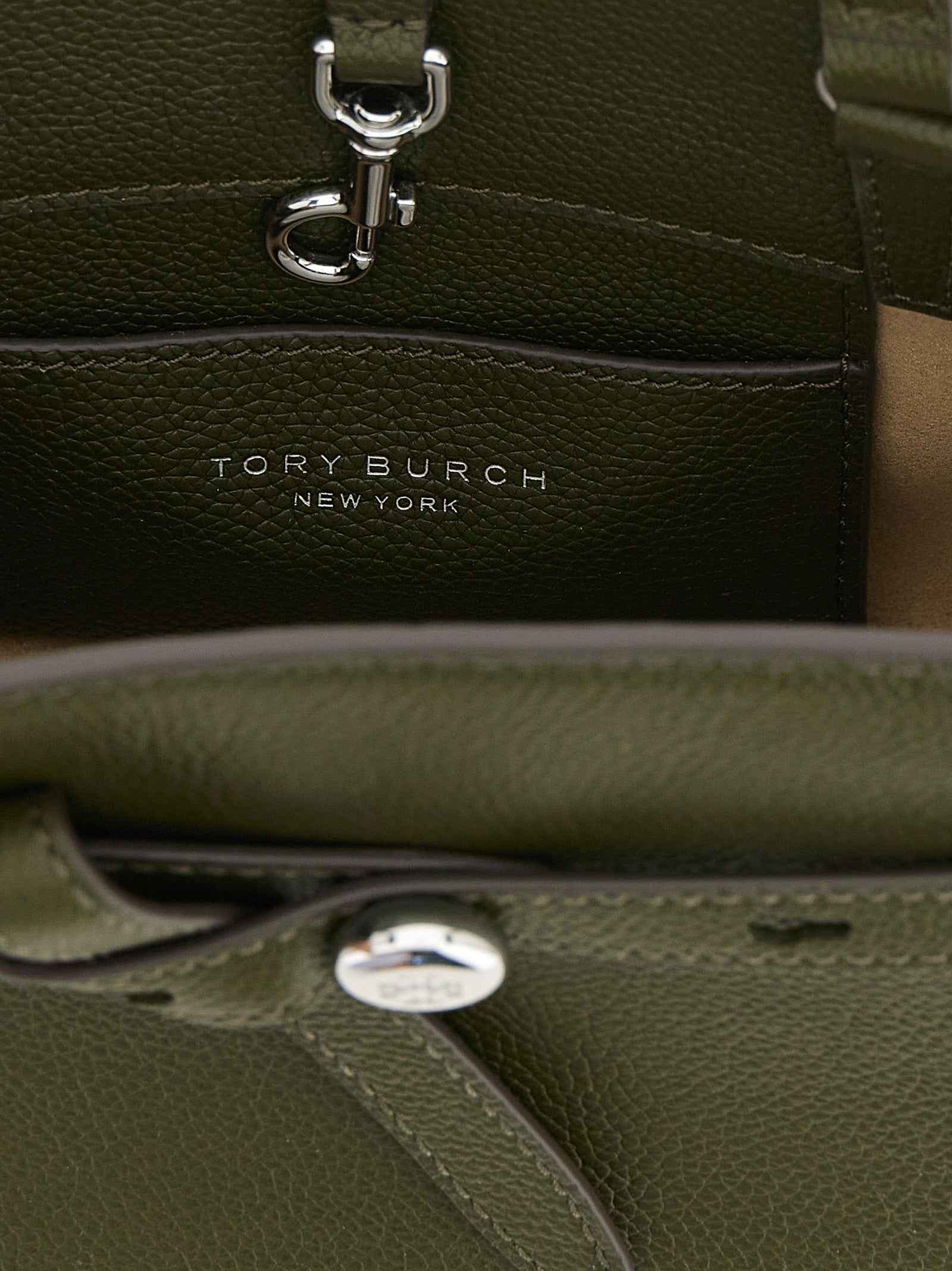 Tory Burch Brown Cowhide Crossbody Bag
