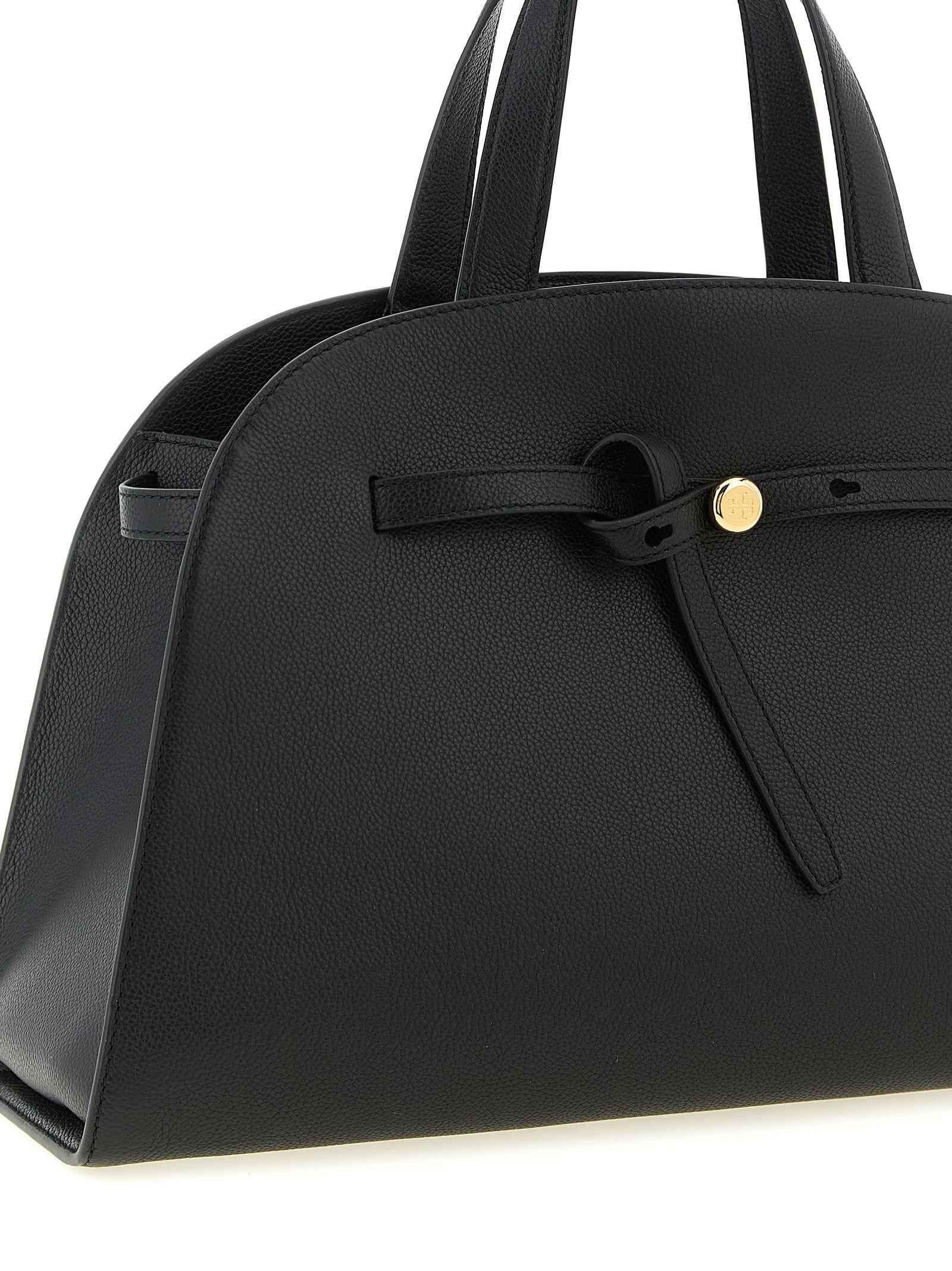 Tory Burch Black Cowhide Crossbody Bag