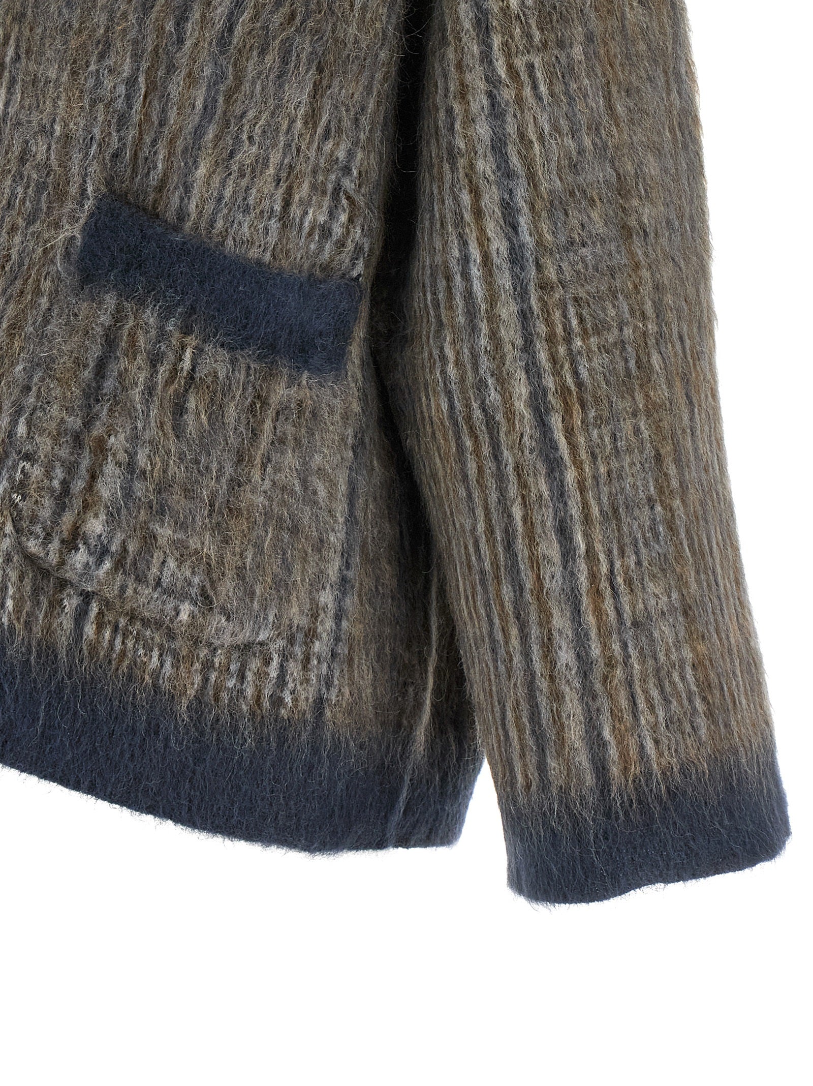 Brunello Cucinelli Gray Wool Cardigan