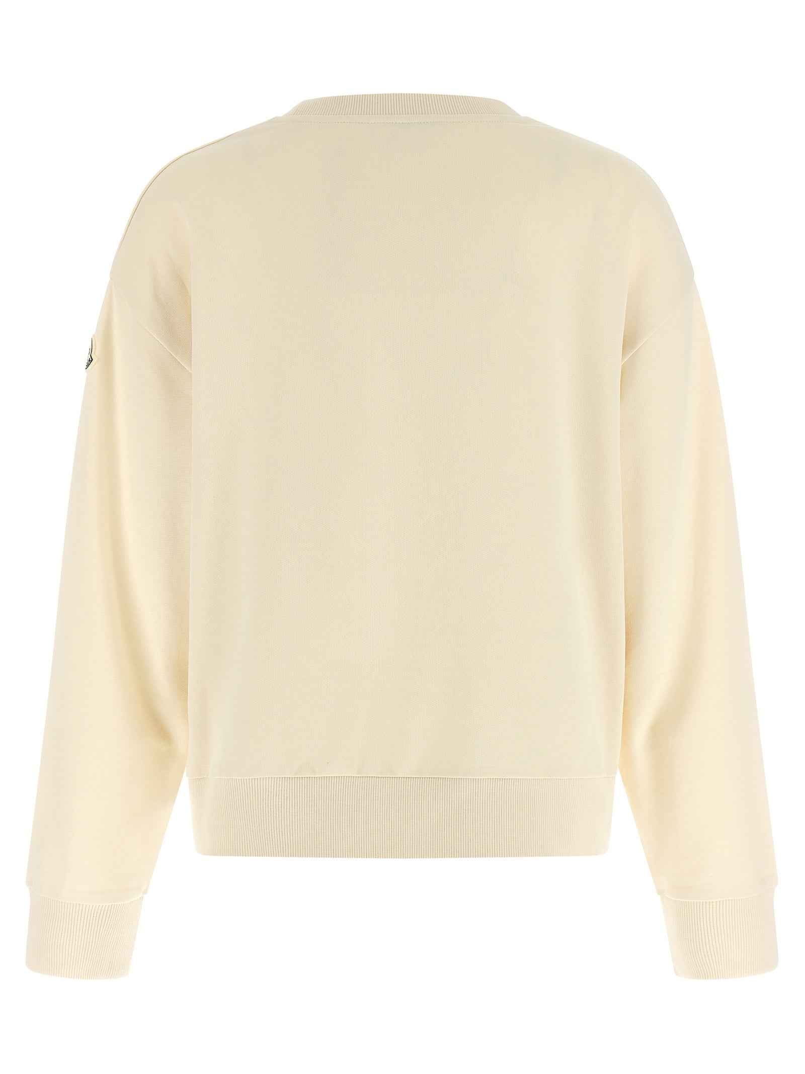 Moncler Beige Cotton Sweatshirt