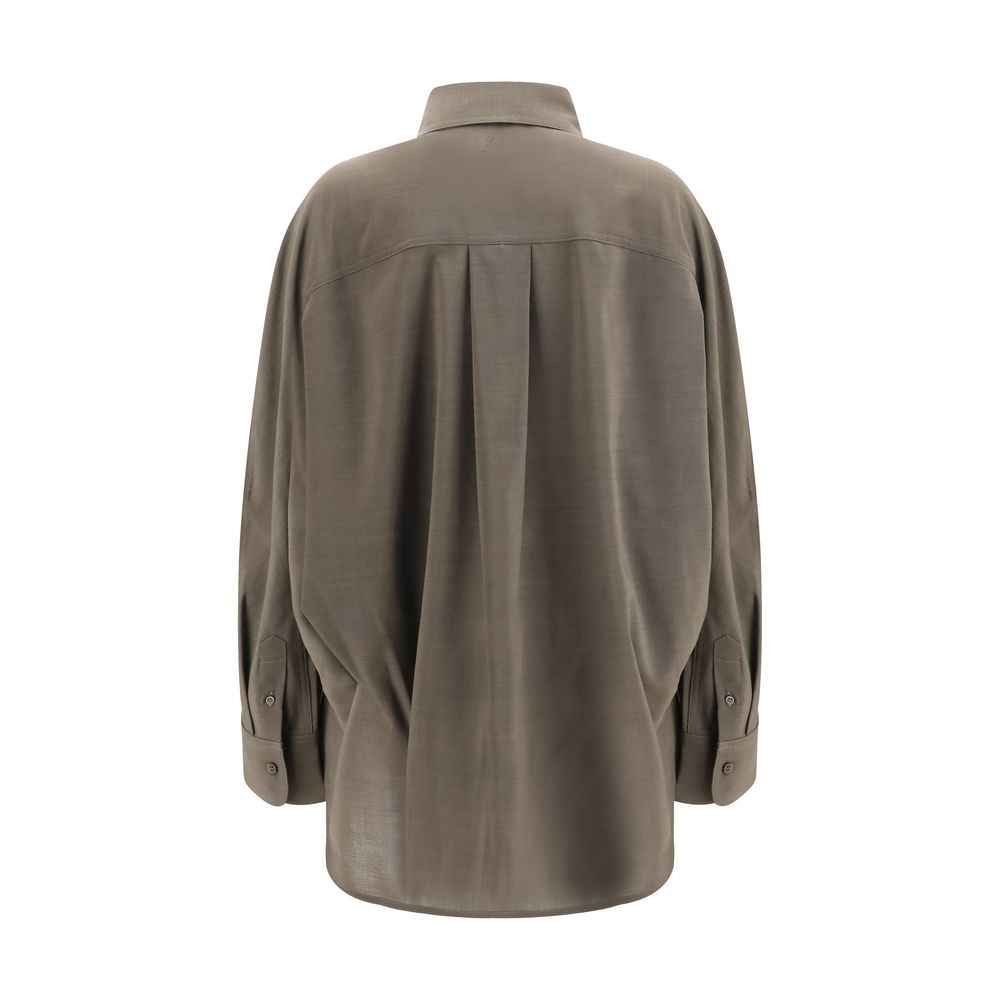 Jacquemus Gray Cotton Shirt