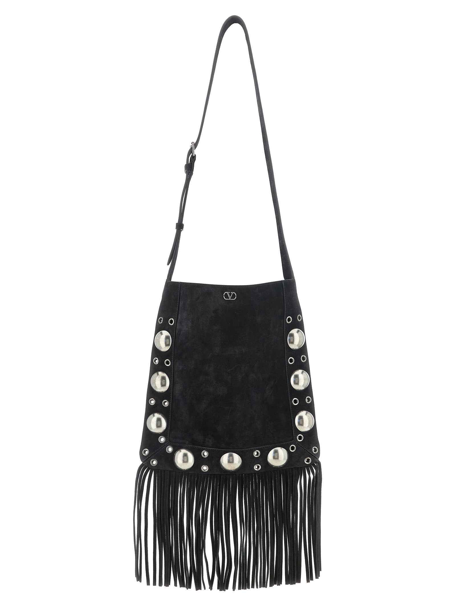 Valentino Garavani Black Calfskin Shoulder Bag