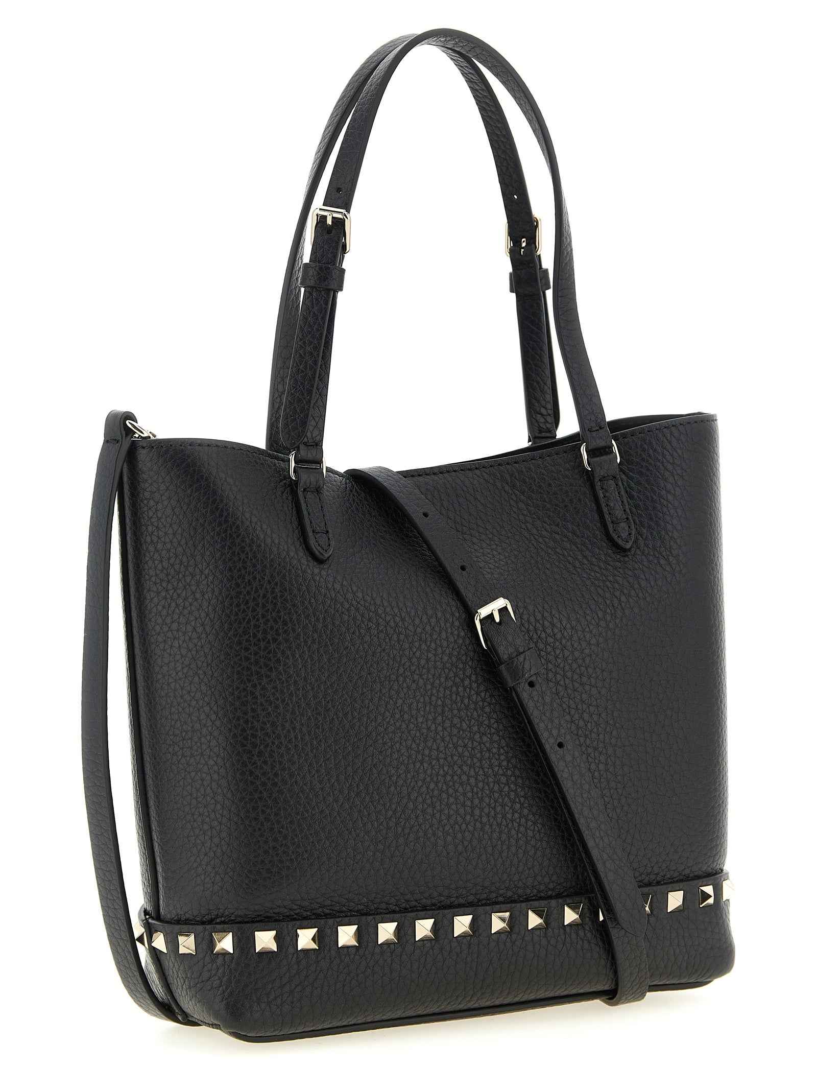 Valentino Garavani Black Calfskin Shoulder Bag