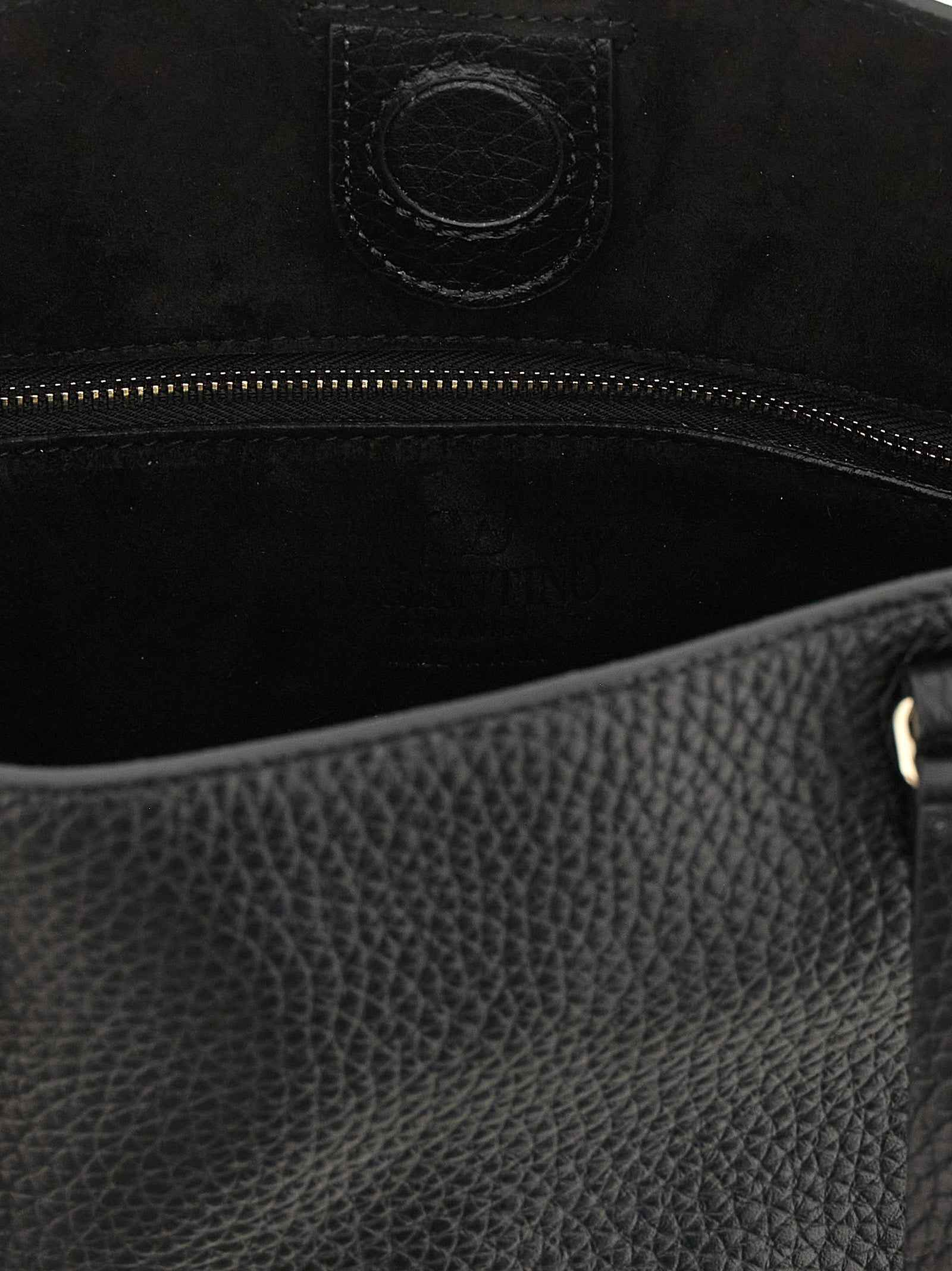 Valentino Garavani Black Calfskin Shoulder Bag
