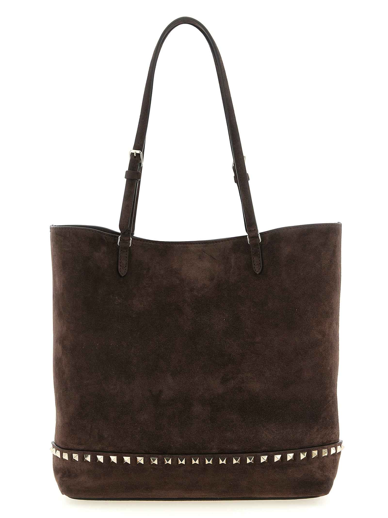 Valentino Garavani Brown Calfskin Shoulder Bag