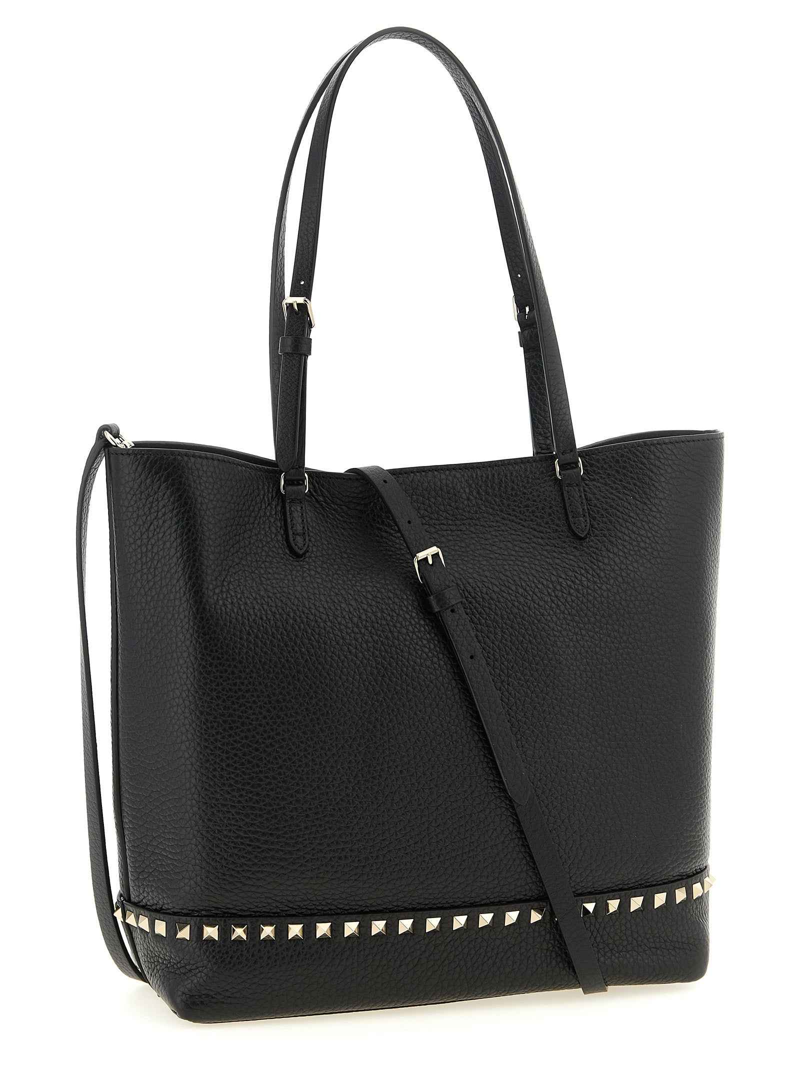 Valentino Garavani Black Calfskin Shoulder Bag