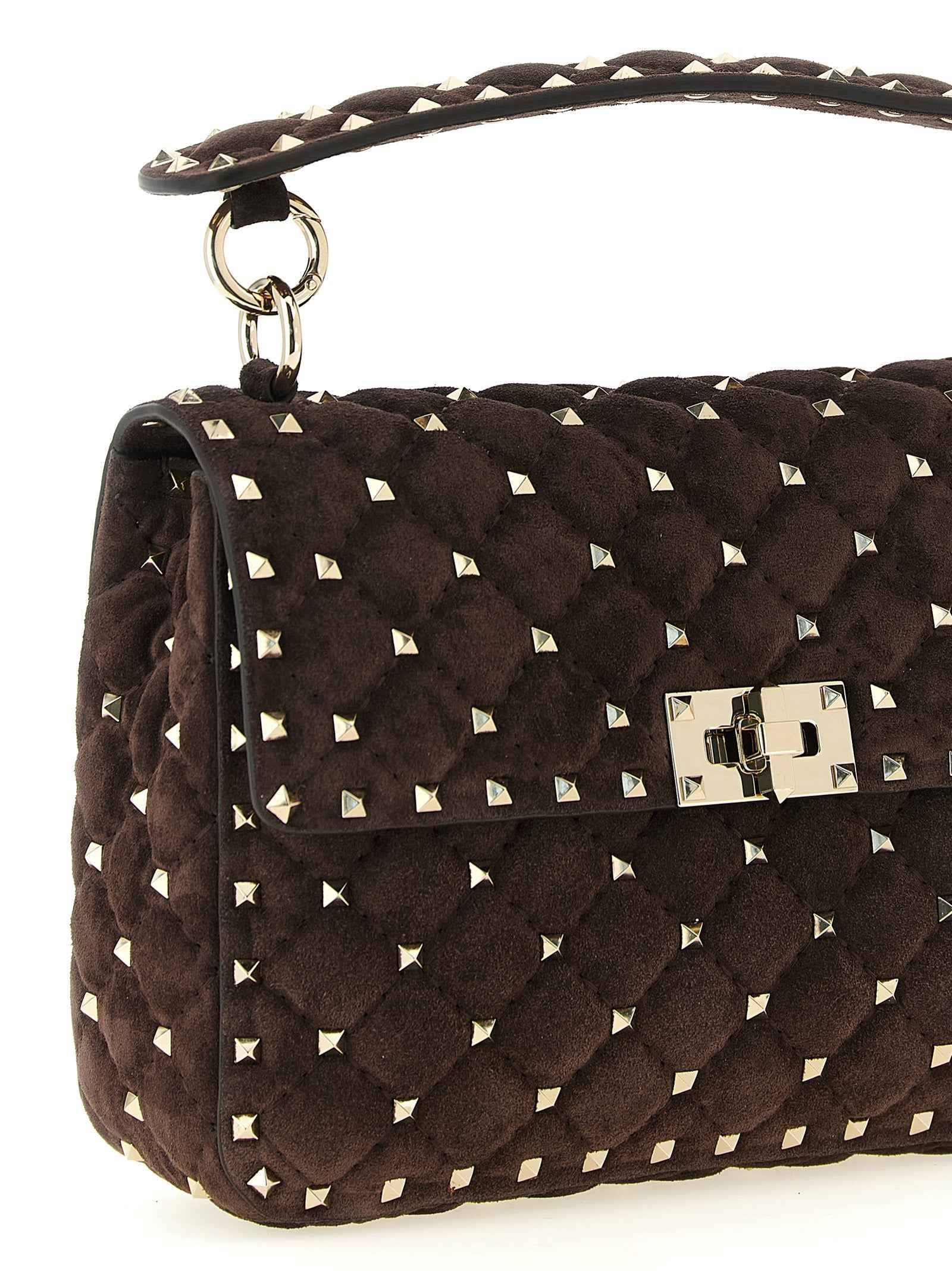 Valentino Garavani Brown Calfskin Crossbody Bag
