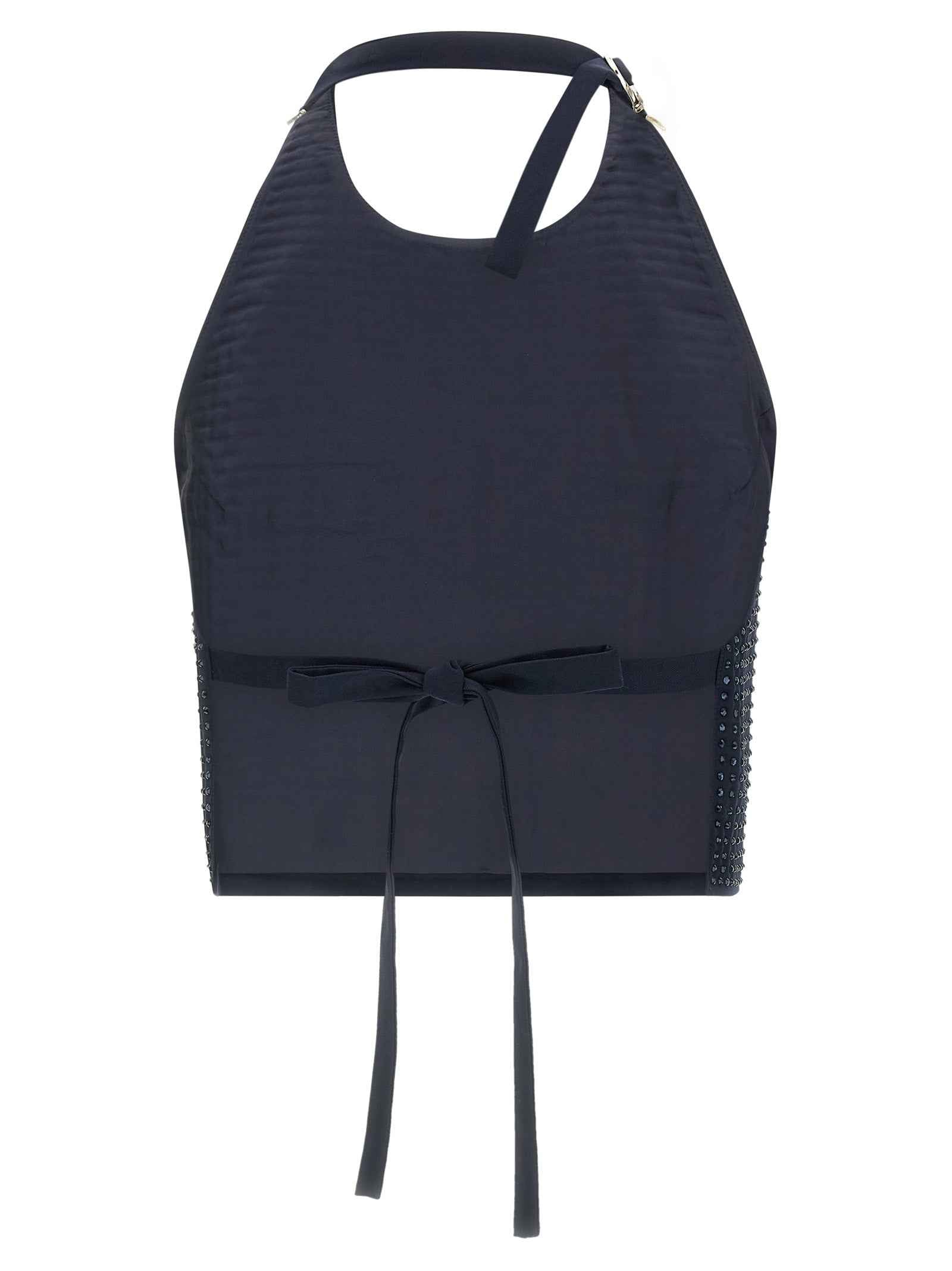 PINKO Blue Polyester Tank Tops