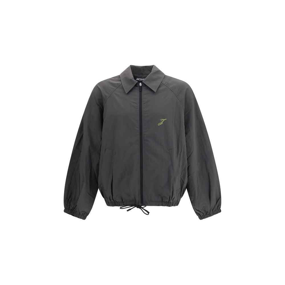 Jacquemus Gray Polyamide Full-Length Jacket