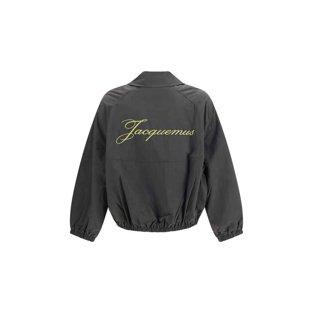 Jacquemus Gray Polyamide Full-Length Jacket