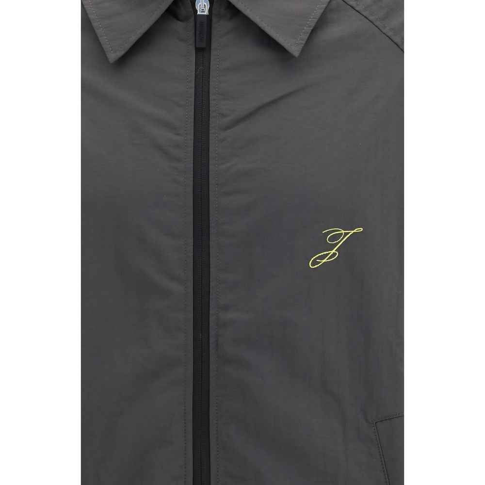 Jacquemus Gray Polyamide Full-Length Jacket
