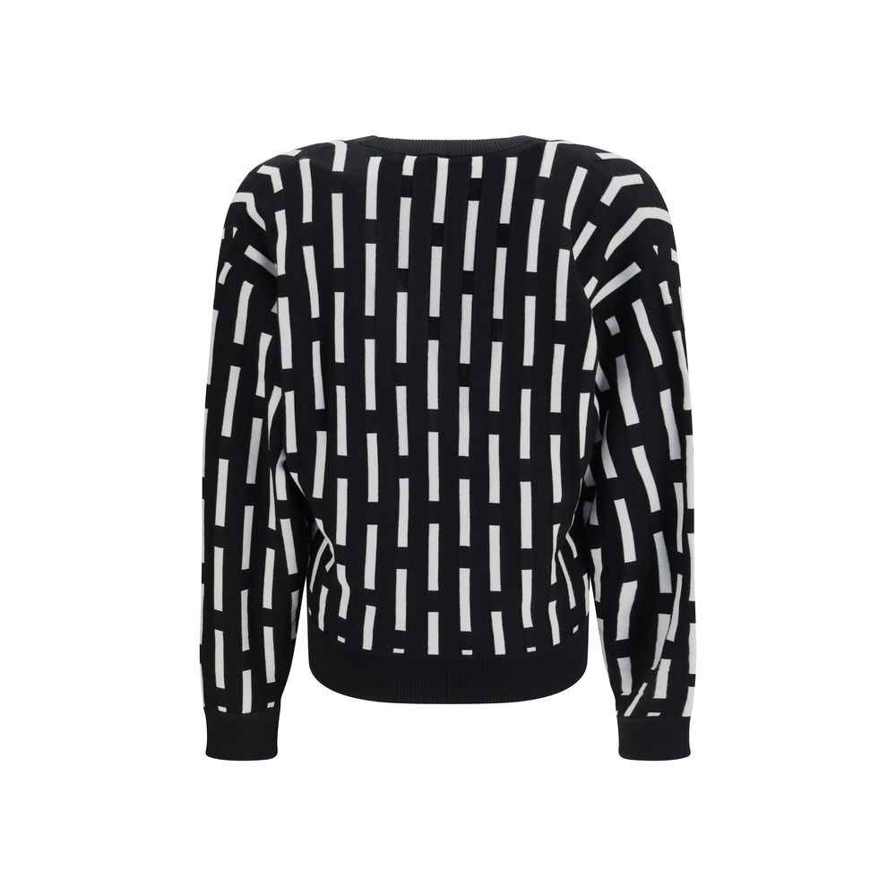 Versace Multicolor Wool Oves Aries Cardigan