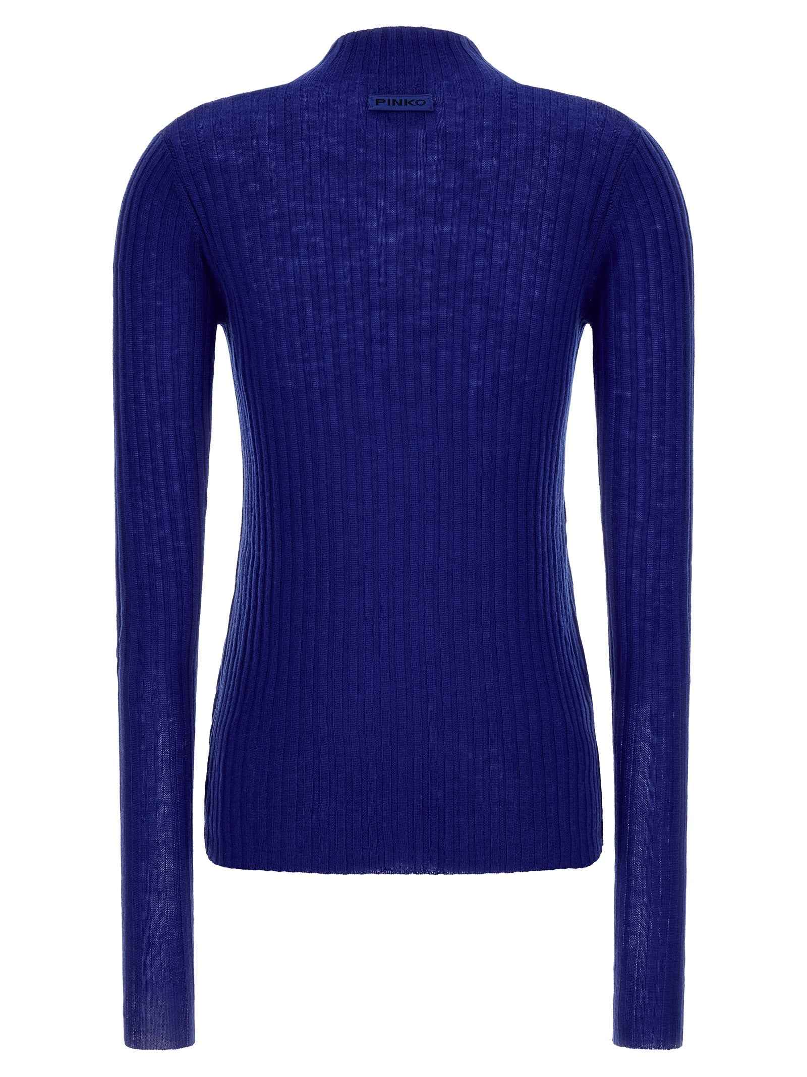 PINKO Blue Wool Cardigan