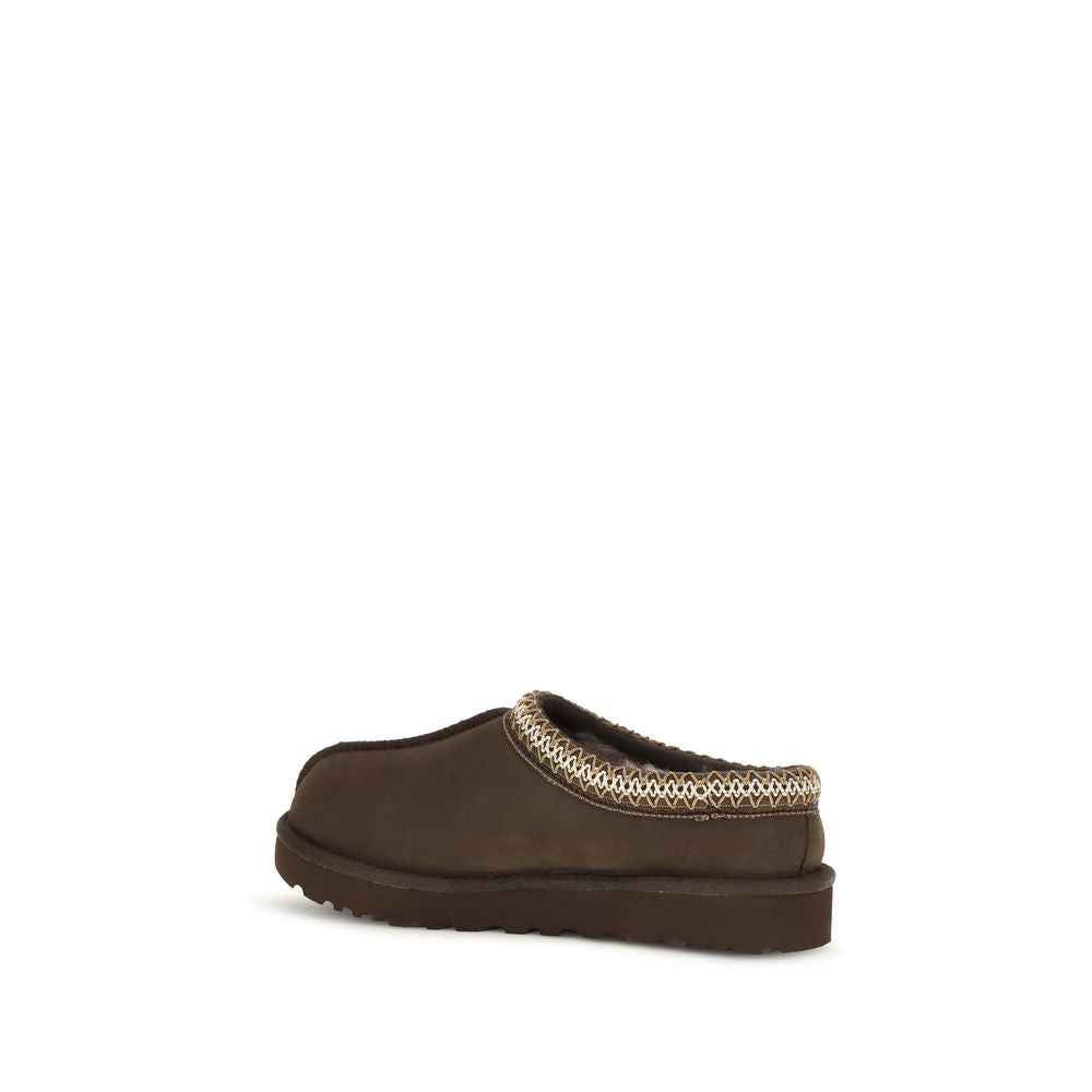 UGG Brown Leather Mules
