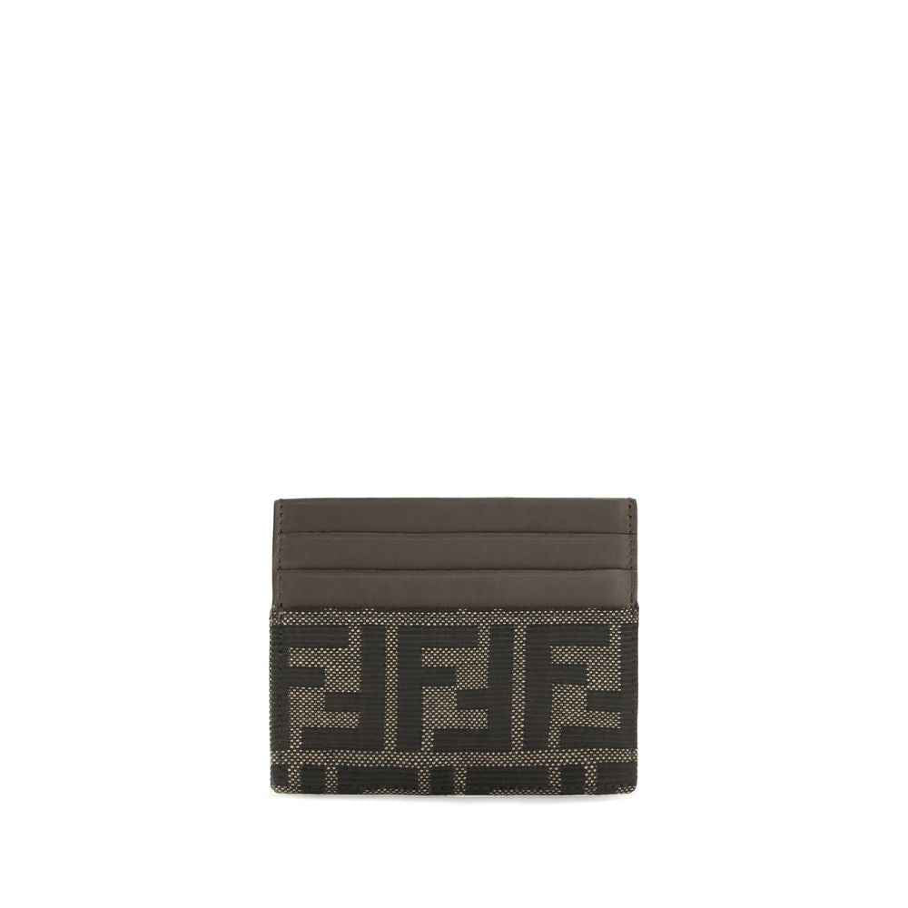 Fendi Brown Polyester Wallet