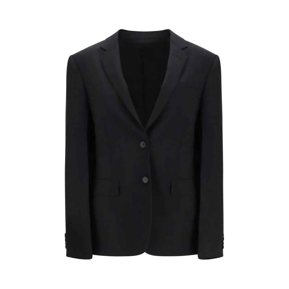 Fendi Black Mohair Blazer