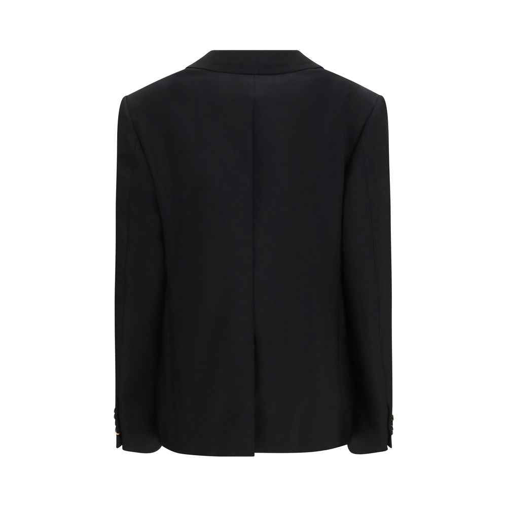 Fendi Black Mohair Blazer