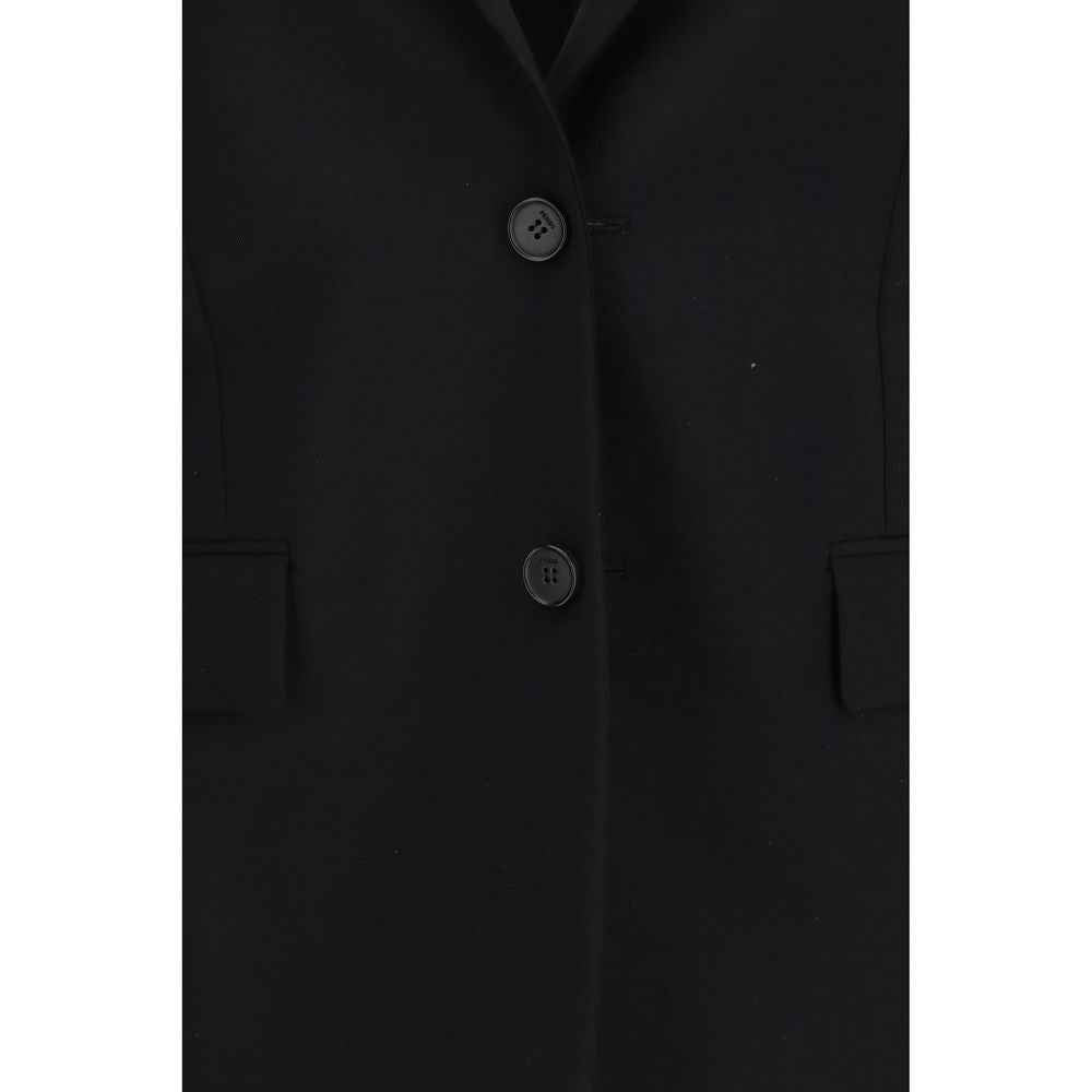 Fendi Black Mohair Blazer