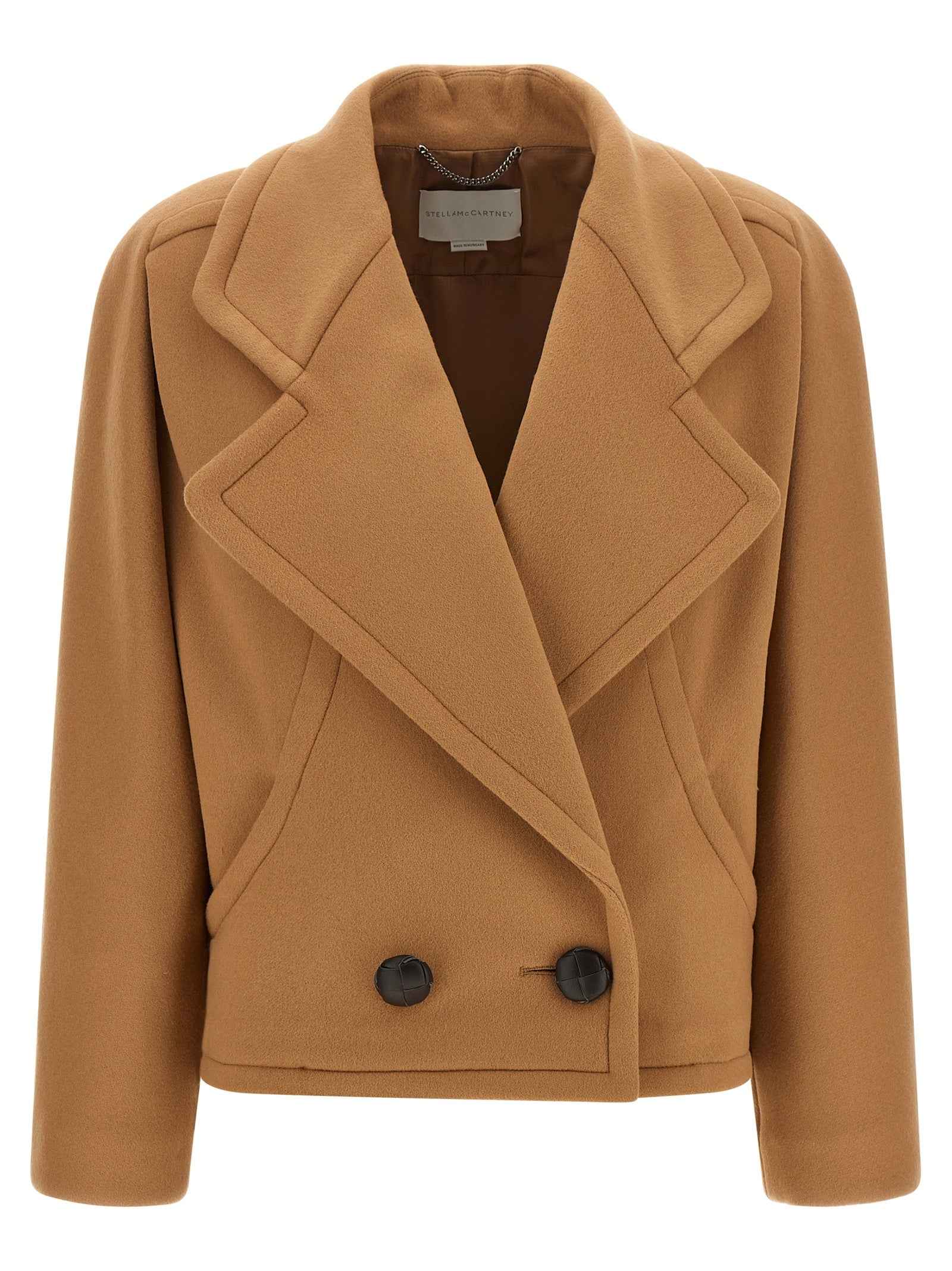 Stella McCartney Beige Wool Coat